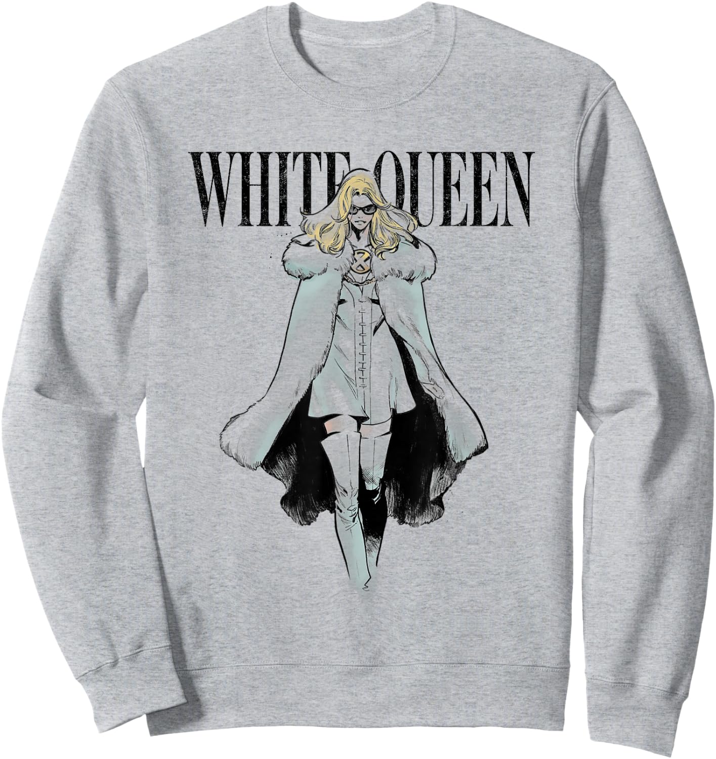 Marvel House of X Emma Frost White Queen Sweatshirt - Sweatshirt | Ash
