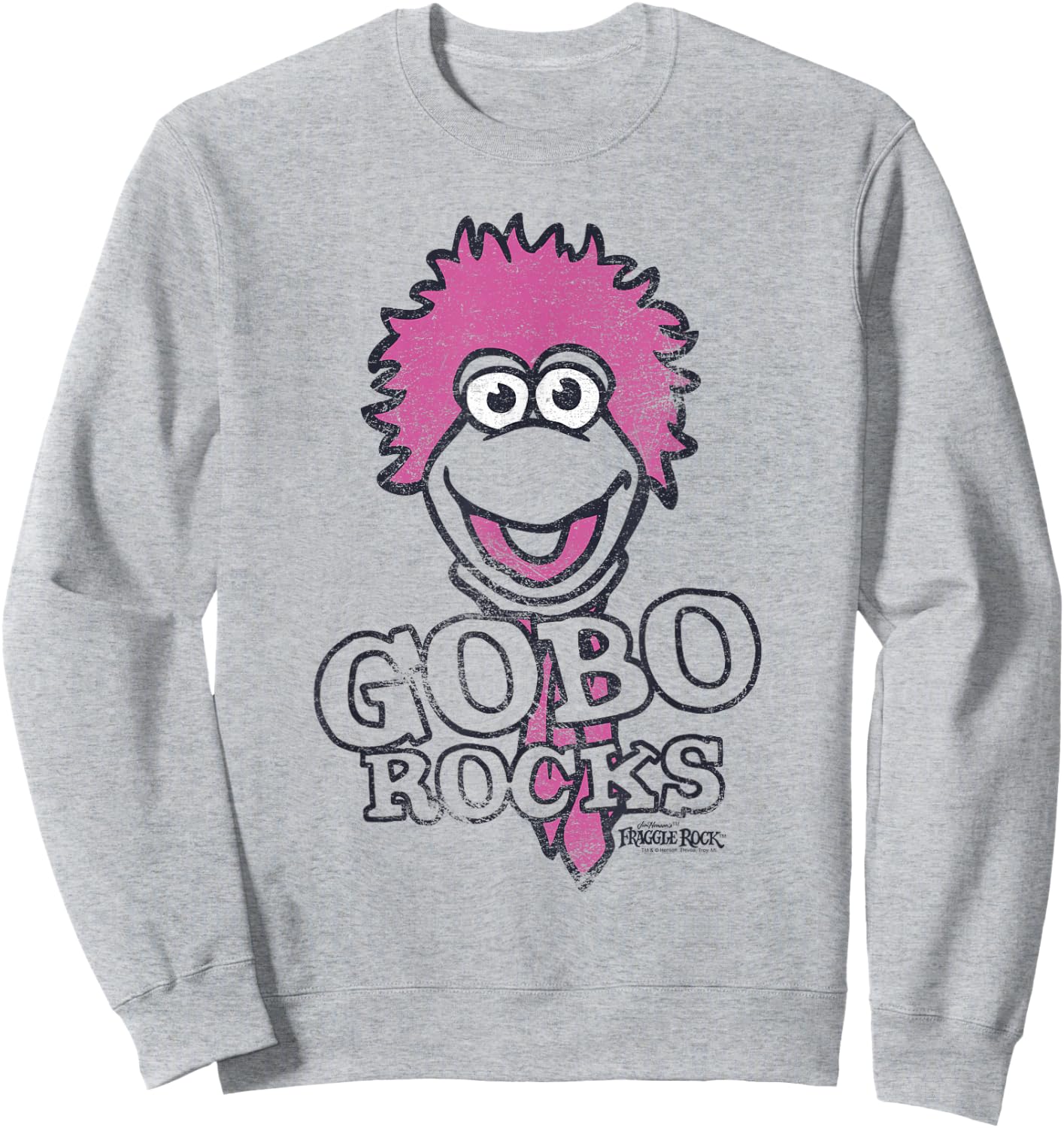 Fraggle Rock Gobo Rocks Sweatshirt - Sweatshirt | Ash