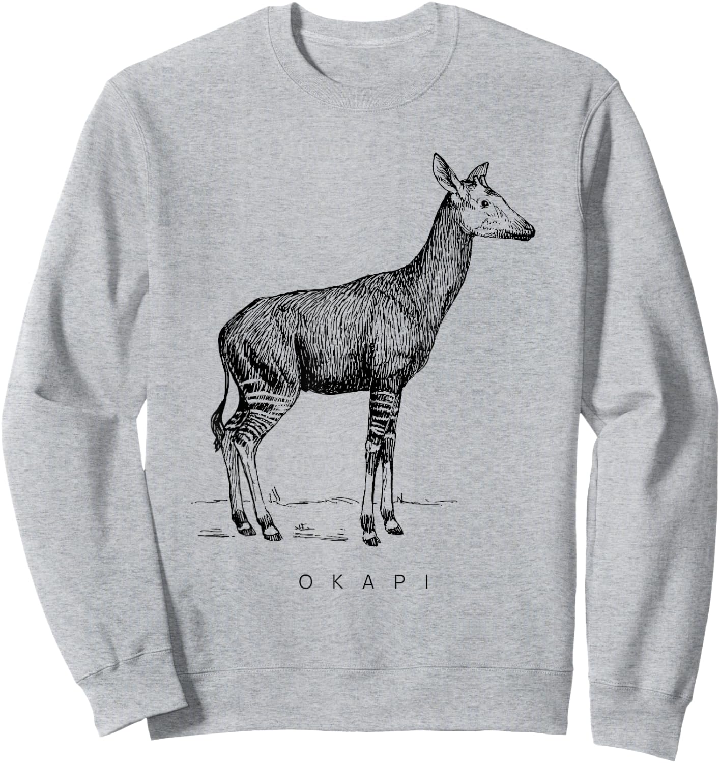 Okapi Sweatshirt - Sweatshirt | Ash