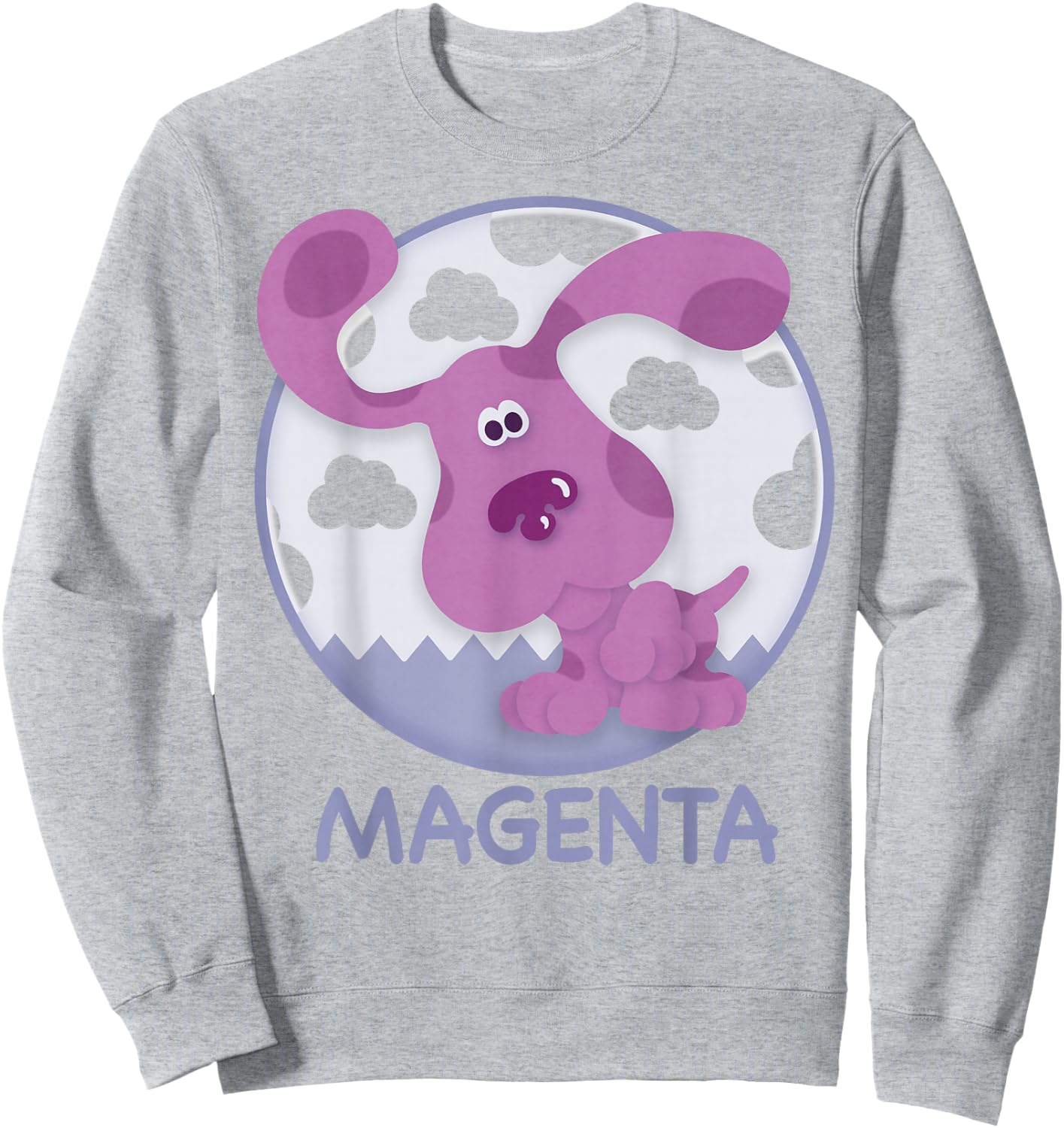 Blue's Clues Magenta Simple Portrait Sweatshirt - Sweatshirt | Ash