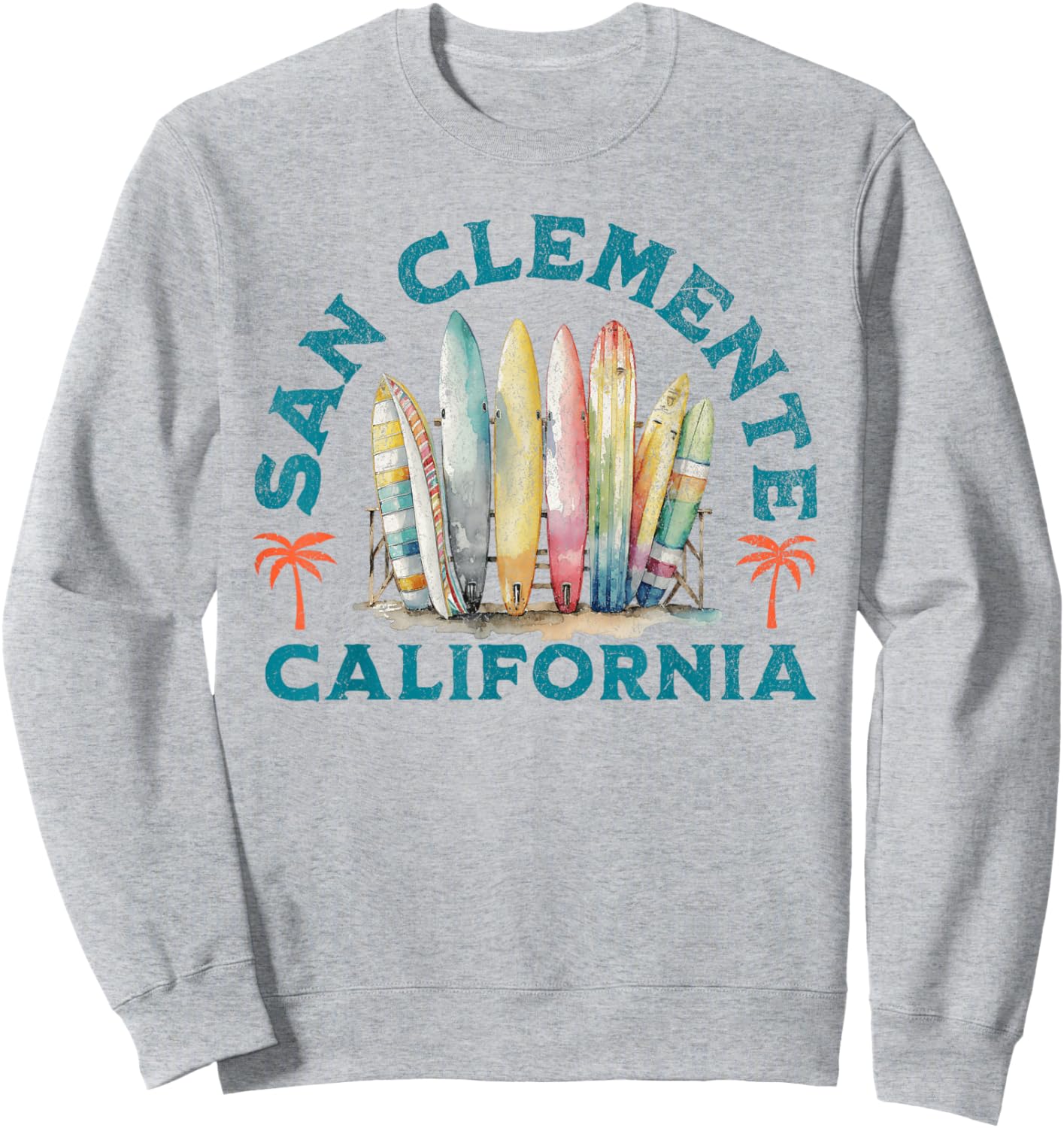 San Clemente Sweatshirt - Sweatshirt | Ash