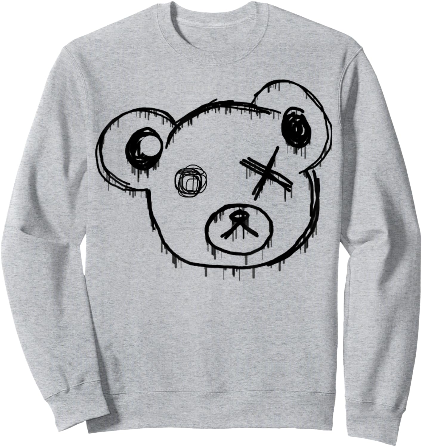 Teddy Anime Teddy Bear Cute Bear Women Men Sweatshirt - Sweatshirt | Ash