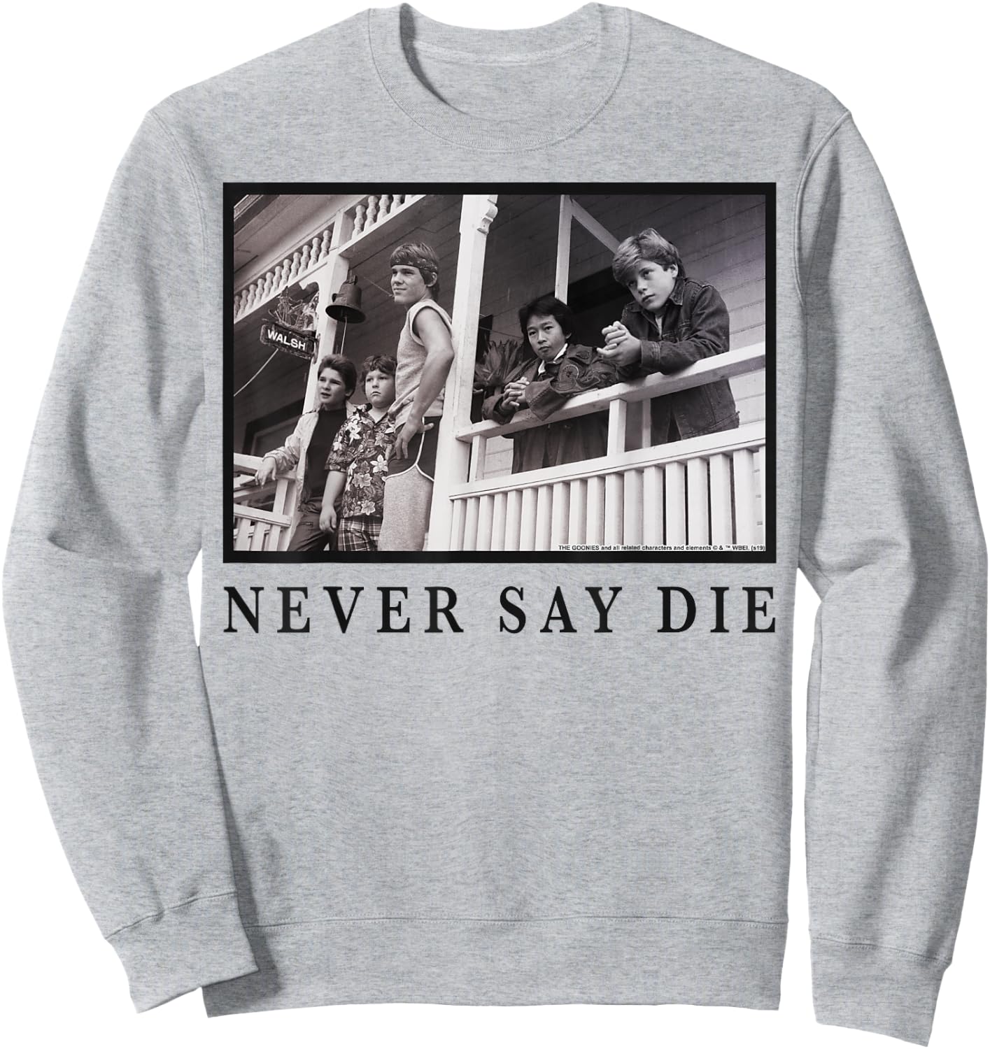 The Goonies Never Say Die Sweatshirt - Sweatshirt | Ash