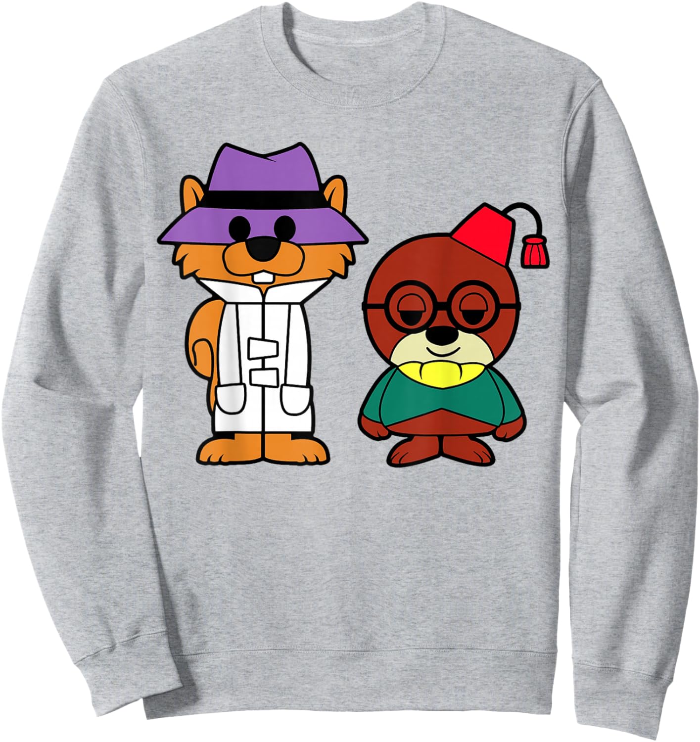 Secret Squirrel and Morocco Mole Sweatshirt - Sweatshirt | Ash