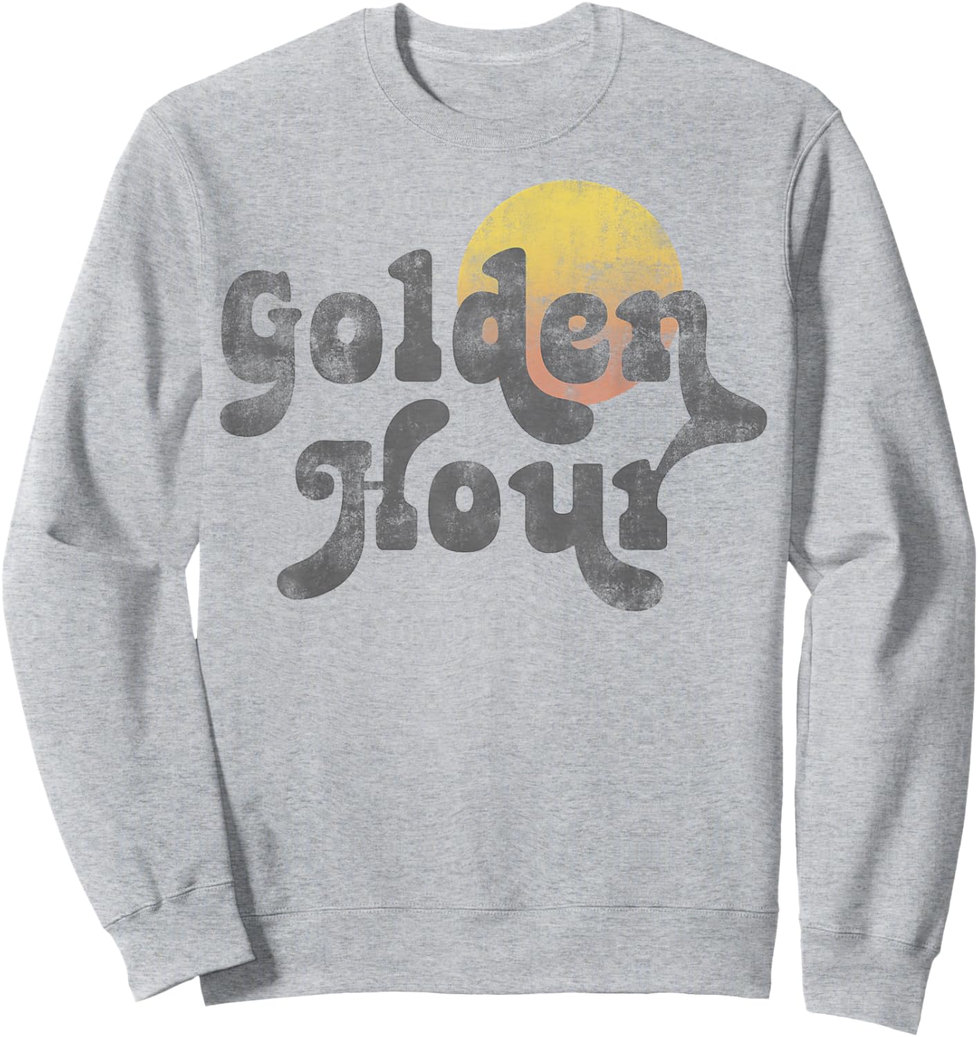 Trendy Golden Hour Vintage Sweatshirt - Sweatshirt | Ash
