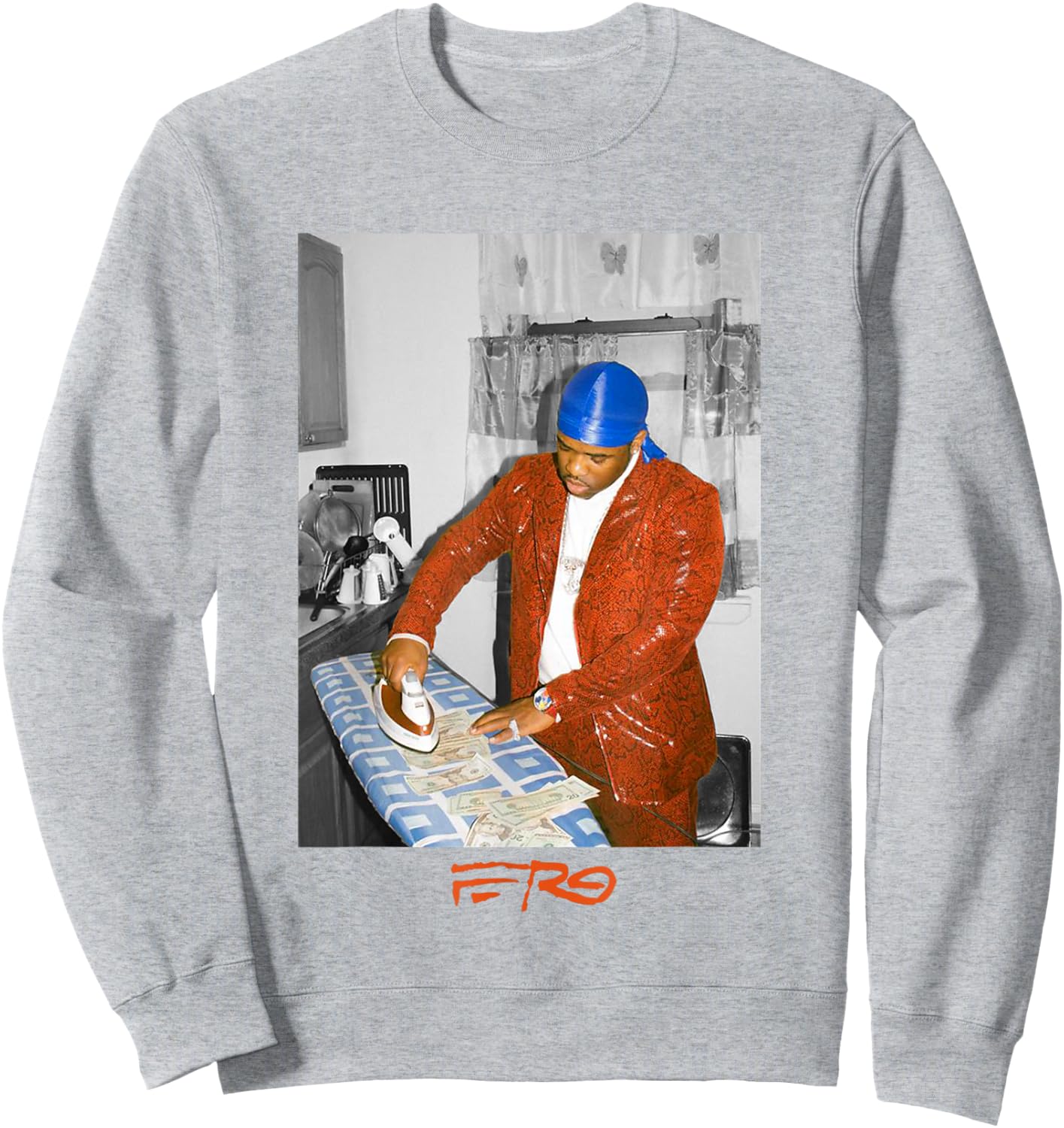 A$AP Ferg Official Ironing Board Sweatshirt - Sweatshirt | Ash