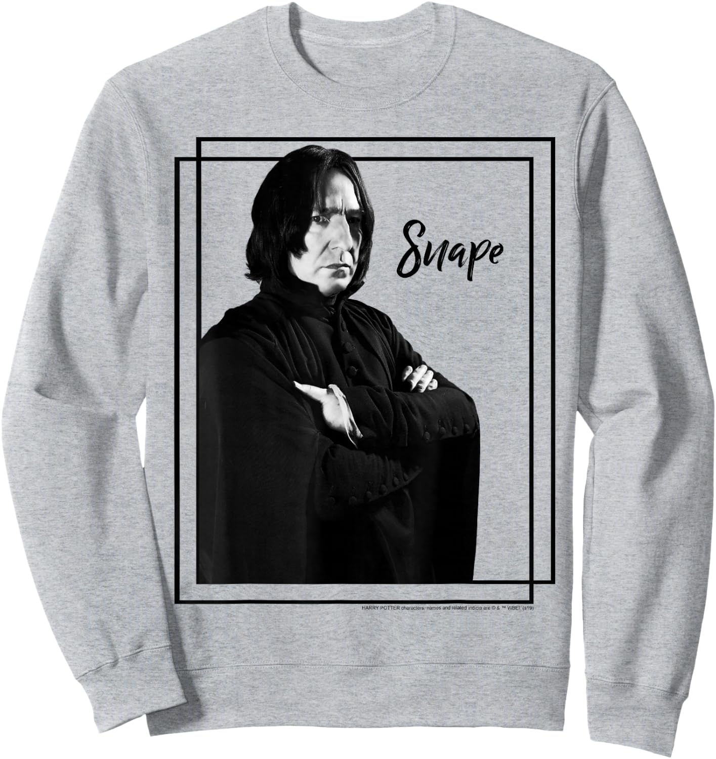 Harry Potter Snape Simple Framed Portrait Sweatshirt - Sweatshirt | Ash