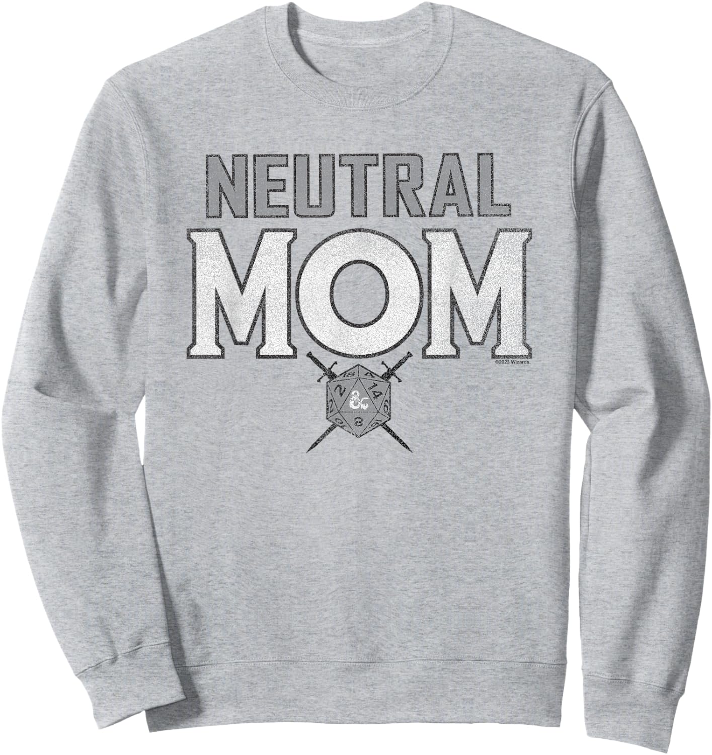 Dungeons & Dragons Mother's Day Neutral Mom Sweatshirt - Sweatshirt | Ash