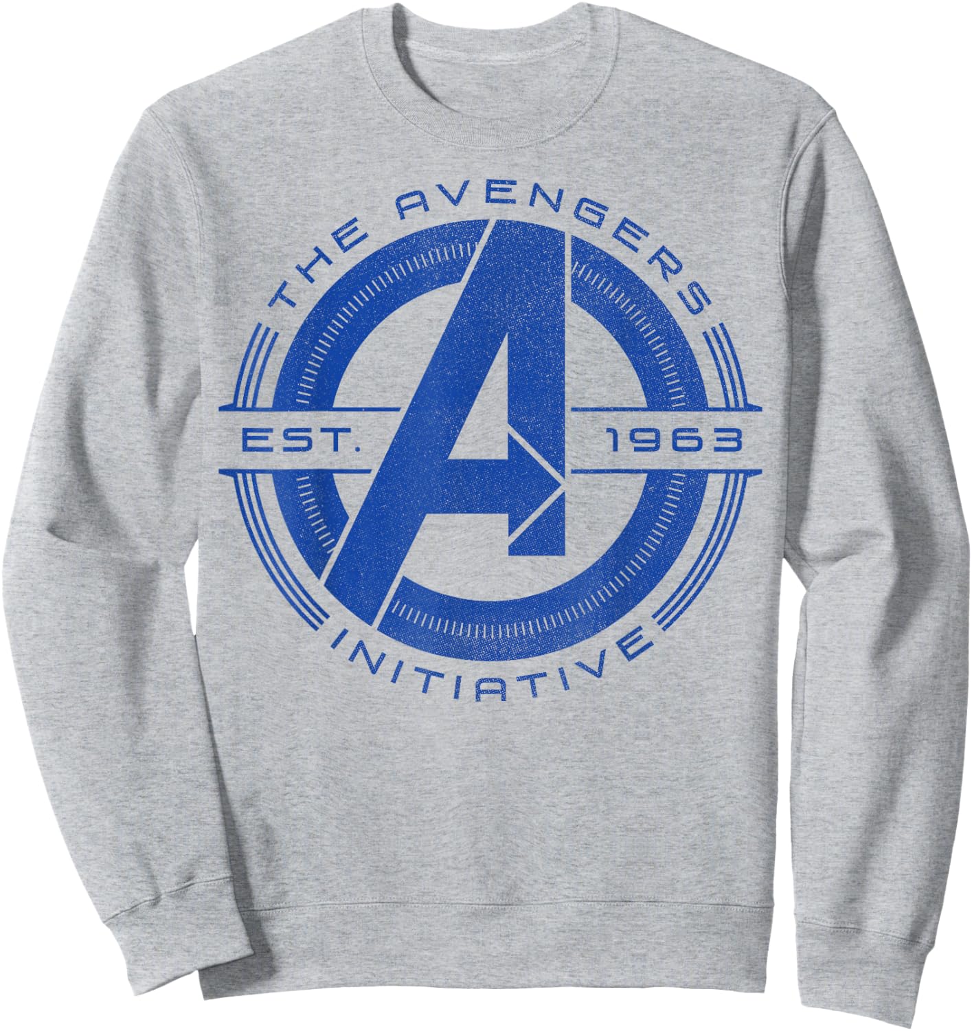 Marvel The Avengers Initiative Circle Logo Sweatshirt - Sweatshirt | Ash