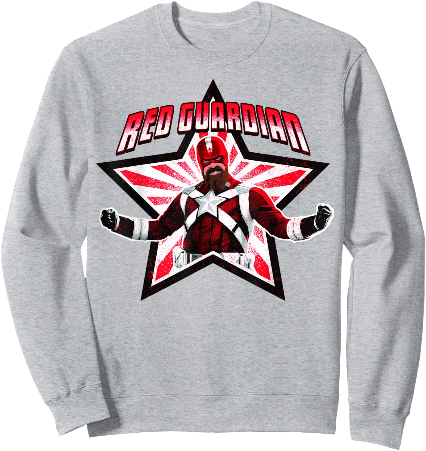Marvel Black Widow Red Guardian Portrait Sweatshirt - Sweatshirt | Ash