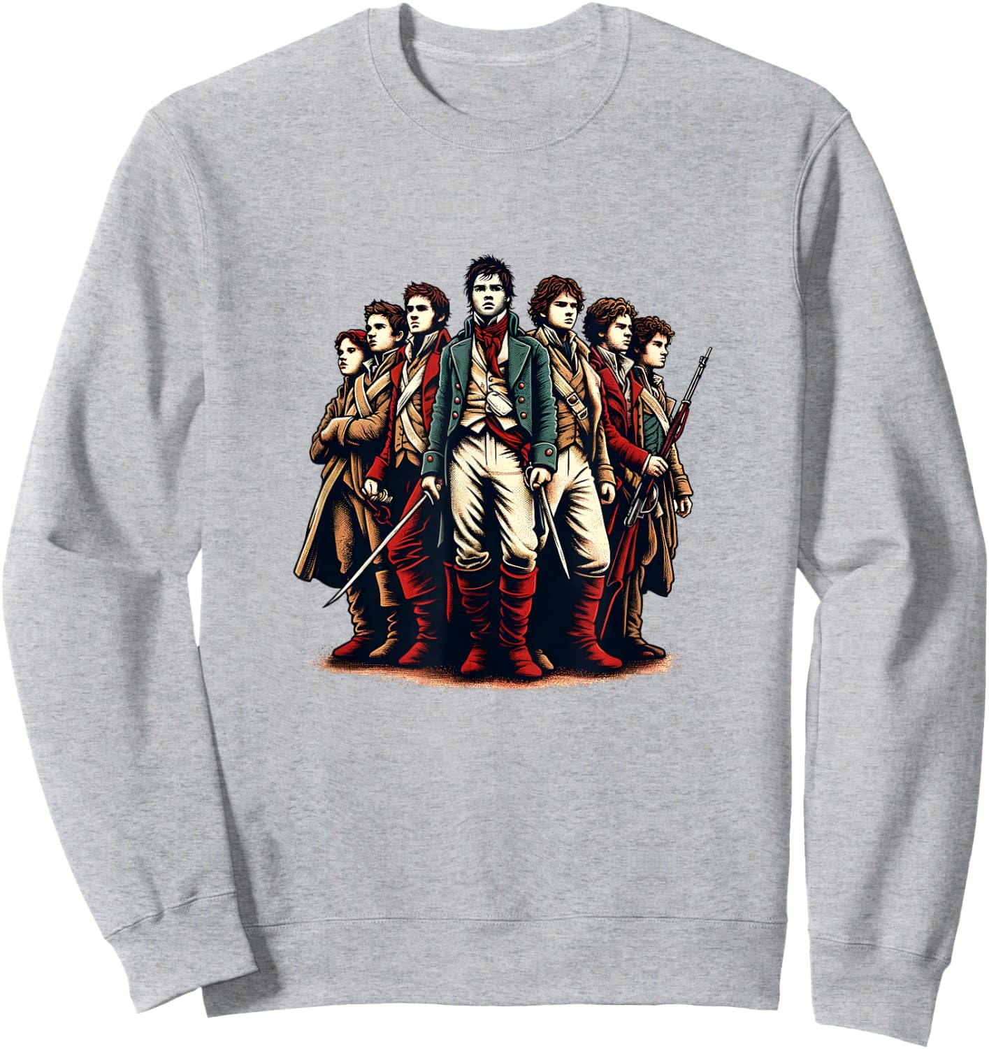 Les Mis Barricade Boys Sweatshirt - Sweatshirt | Ash
