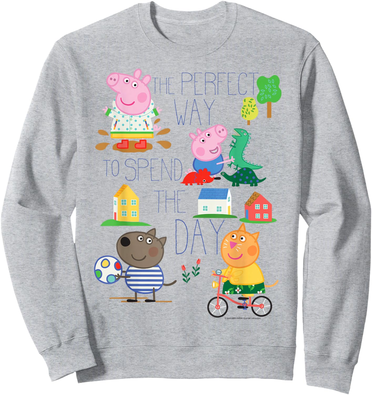 Peppa Pig Perfect Day Sweatshirt - Sweatshirt | Ash