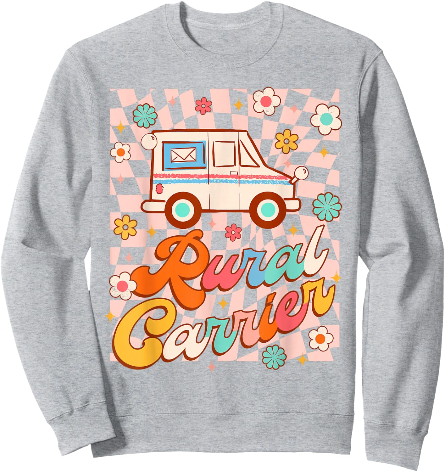 Postal Worker Mailman Postman Mail Carrier Rural Carrier Sweatshirt - Sweatshirt | Ash