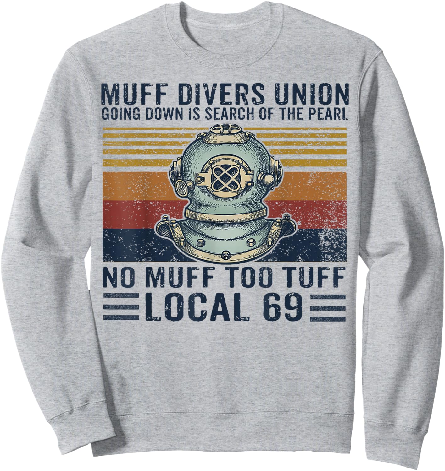 Muff Divers Union Shirt Sweatshirt - Sweatshirt | Ash