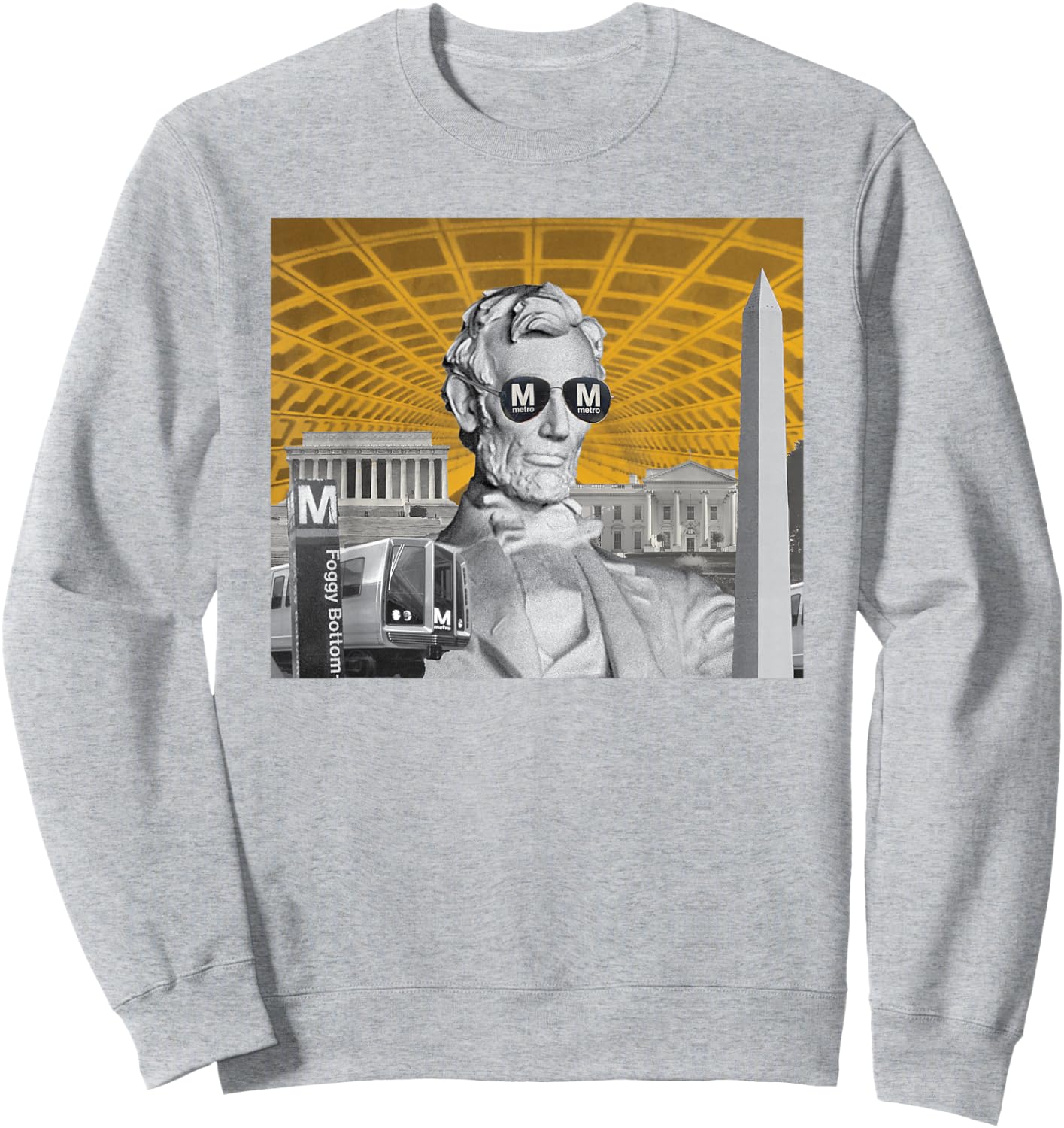 Metro Abe Sweatshirt - Sweatshirt | Ash