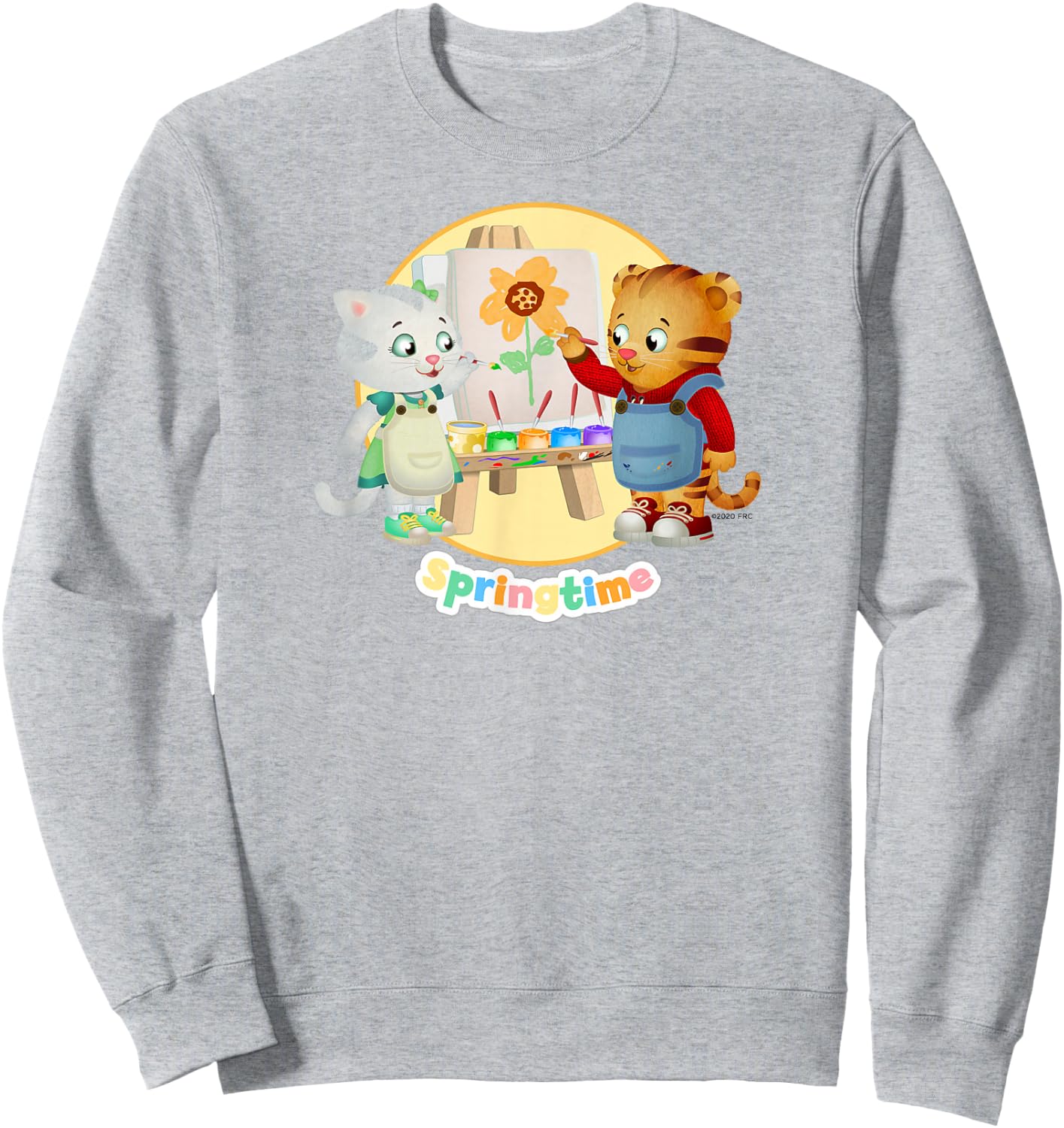 Daniel Tiger Loves Springtime! Sweatshirt - Sweatshirt | Ash