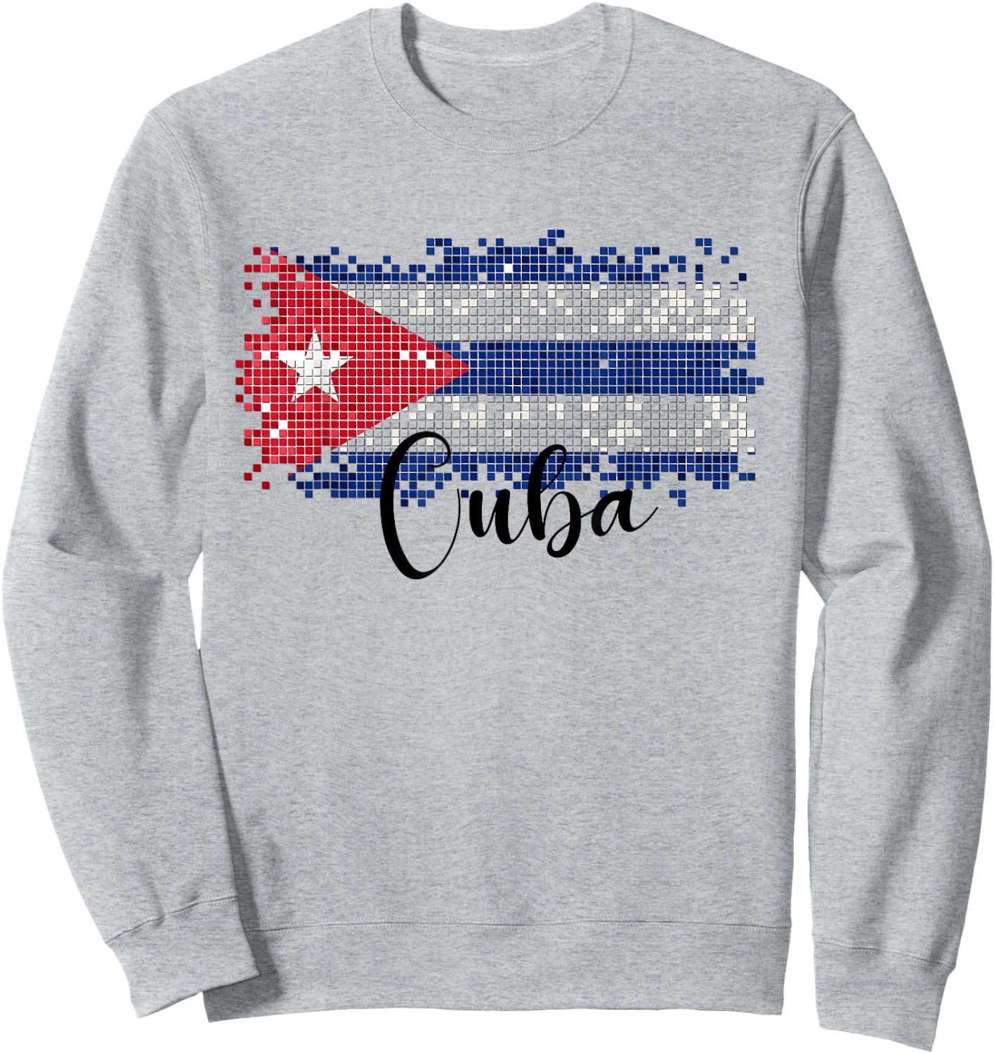 Cuba Flag , Cuban maps, Cuba and Men Sweatshirt - Sweatshirt | Ash