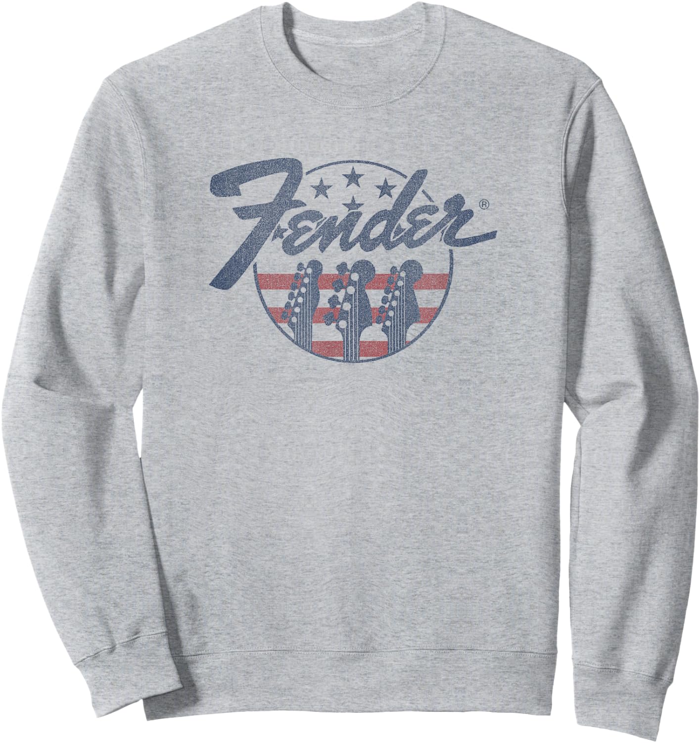 Fender Guitar Flag Sweatshirt - Sweatshirt | Ash