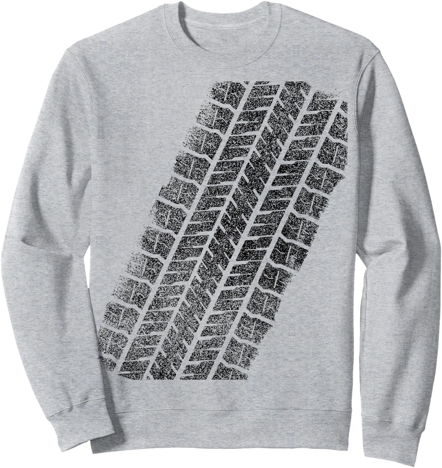 Tire Track funny halloween Sweatshirt - Sweatshirt | Ash