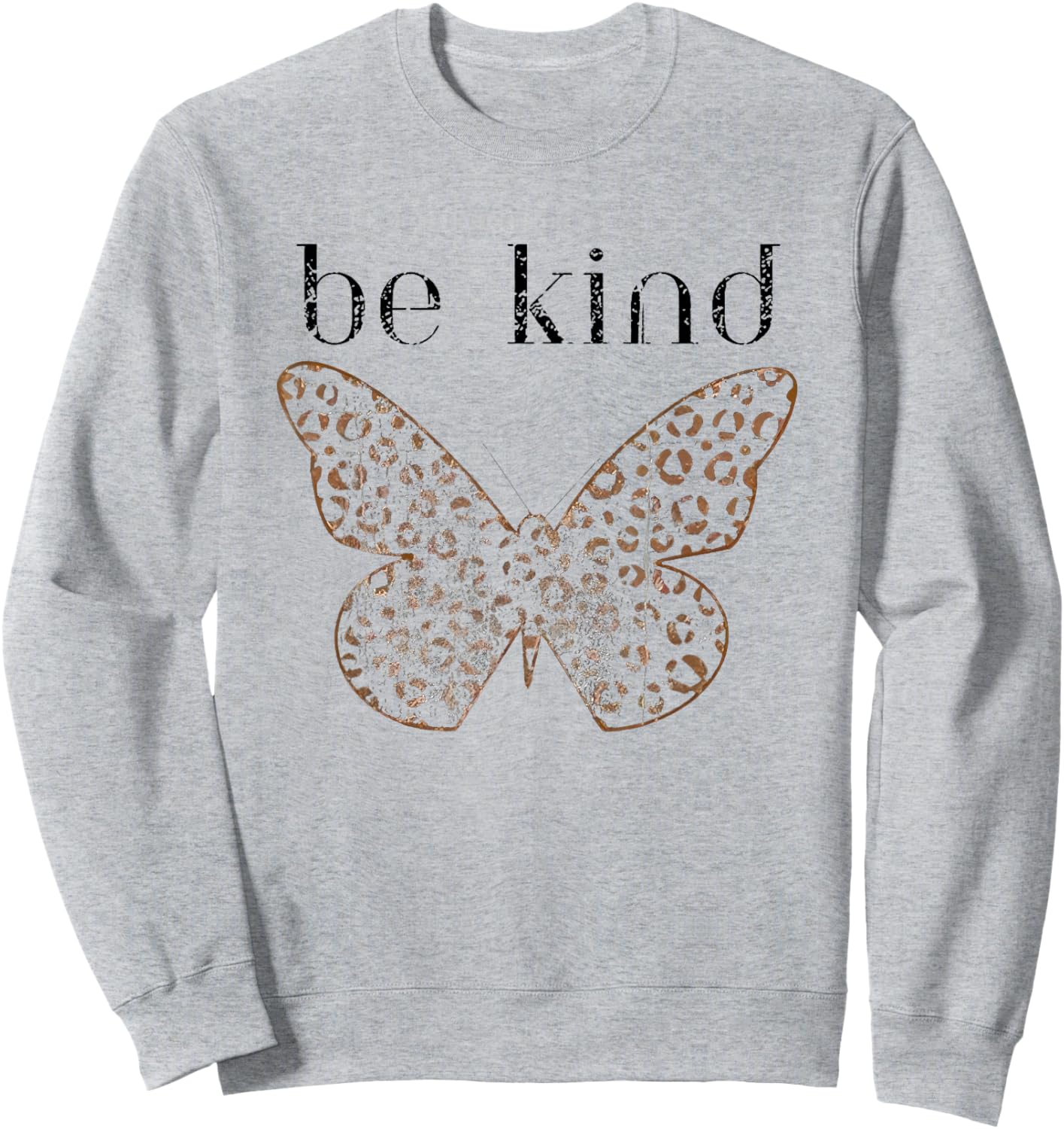 Be Kind Butterfly Sweatshirt - Sweatshirt | Ash