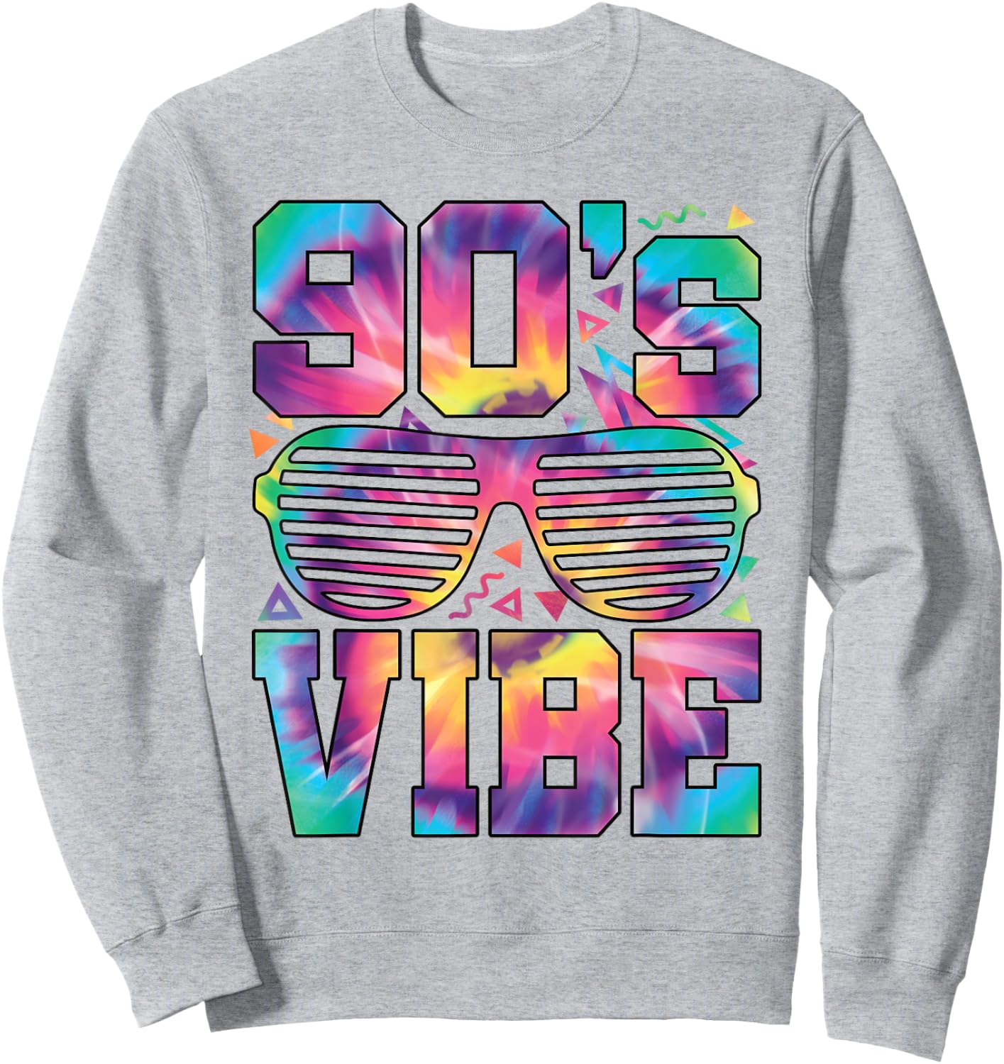 90's Vibe Retro 1990s 90s Style Disco Party Outfit Sweatshirt - Sweatshirt | Ash