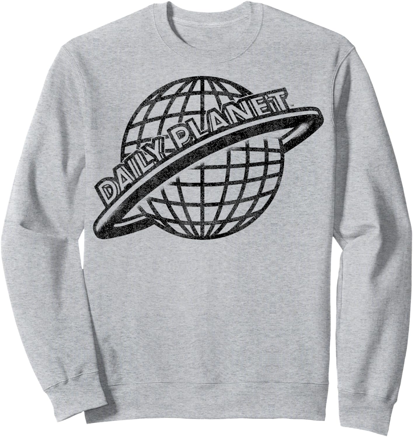 DC Comics Superman Daily Planet Logo C1 Sweatshirt - Sweatshirt | Ash