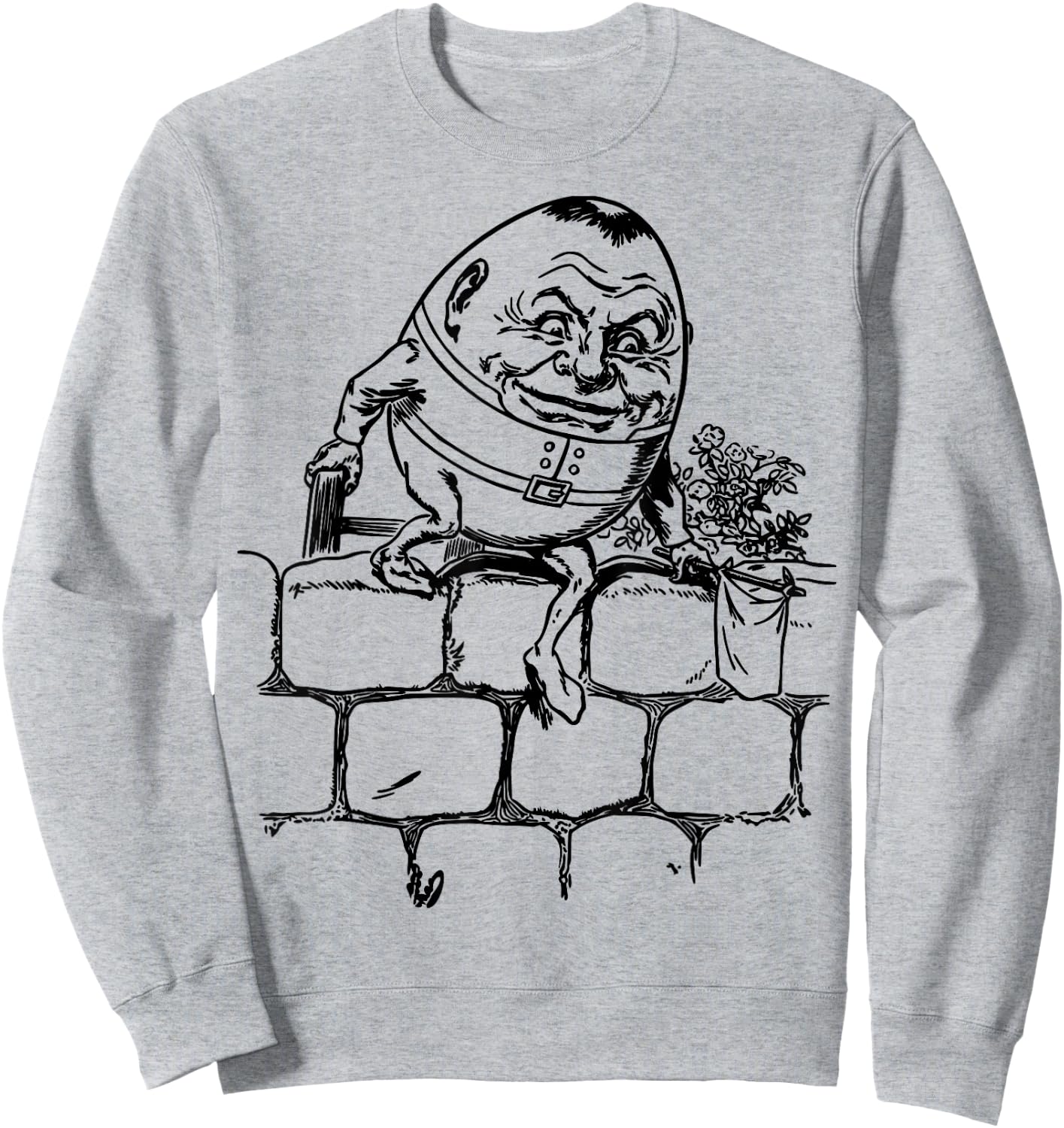 Humpty Dumpty Wall Sweatshirt - Sweatshirt | Ash