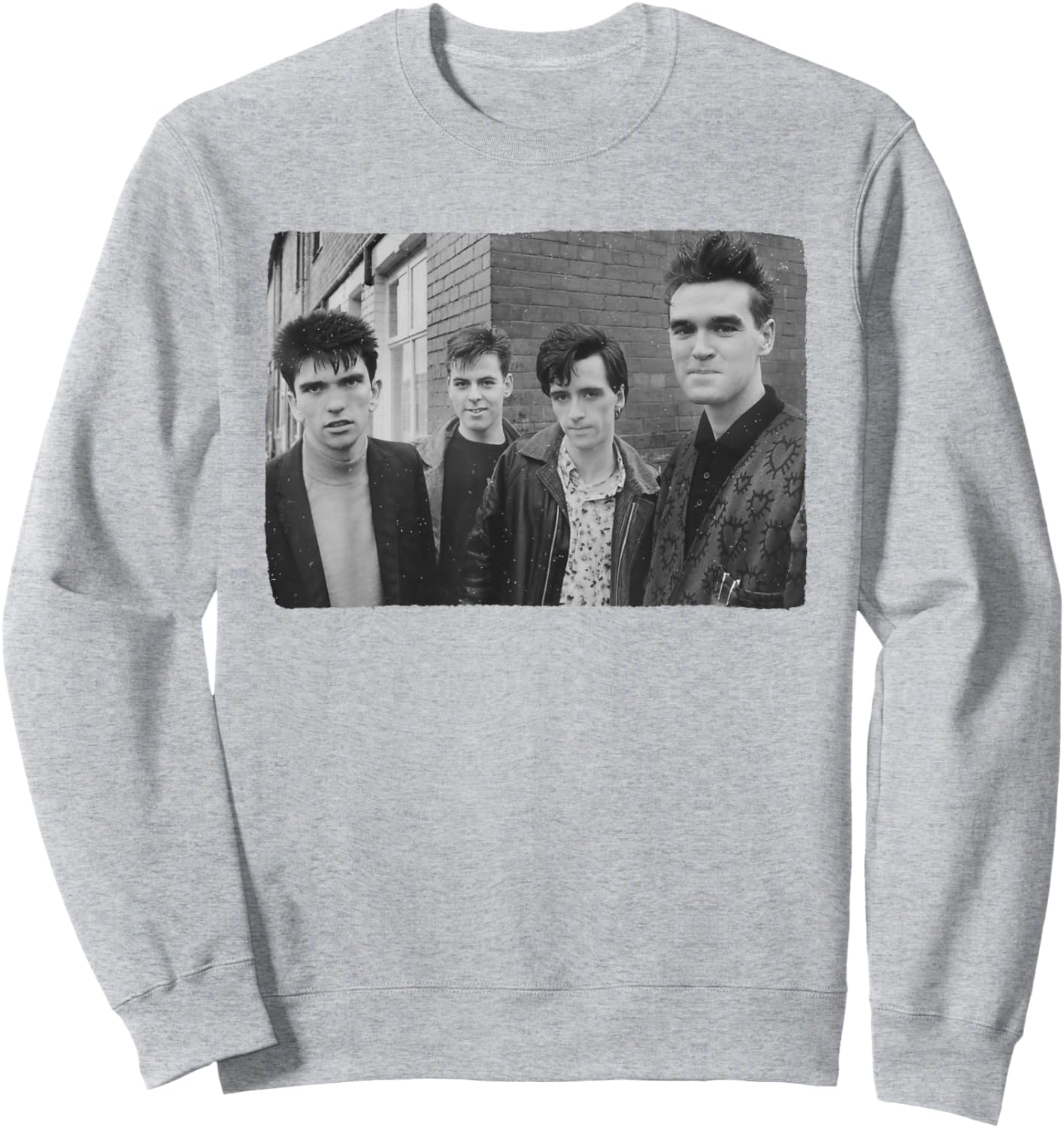Morrissey The Smiths Band Street Photo 1985 Stephen Wright Sweatshirt - Sweatshirt | Ash