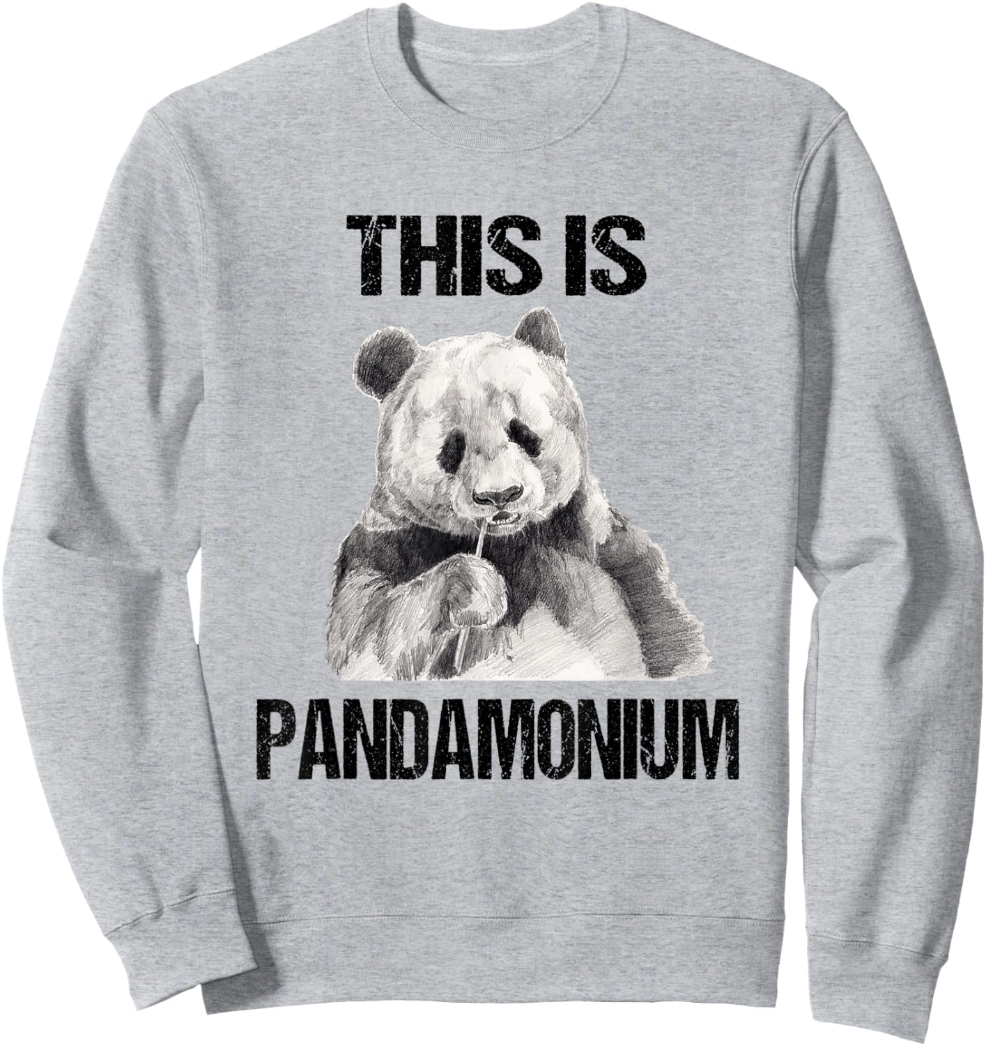 Panda Gear Sweatshirt - Sweatshirt | Ash