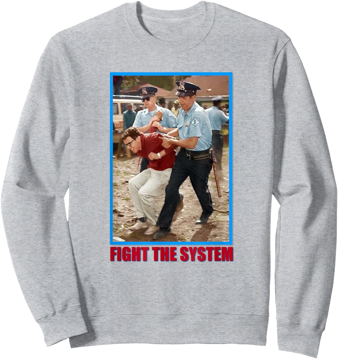 Fight the system - Bernie Sanders for president 2020 Sweatshirt - Sweatshirt | Ash