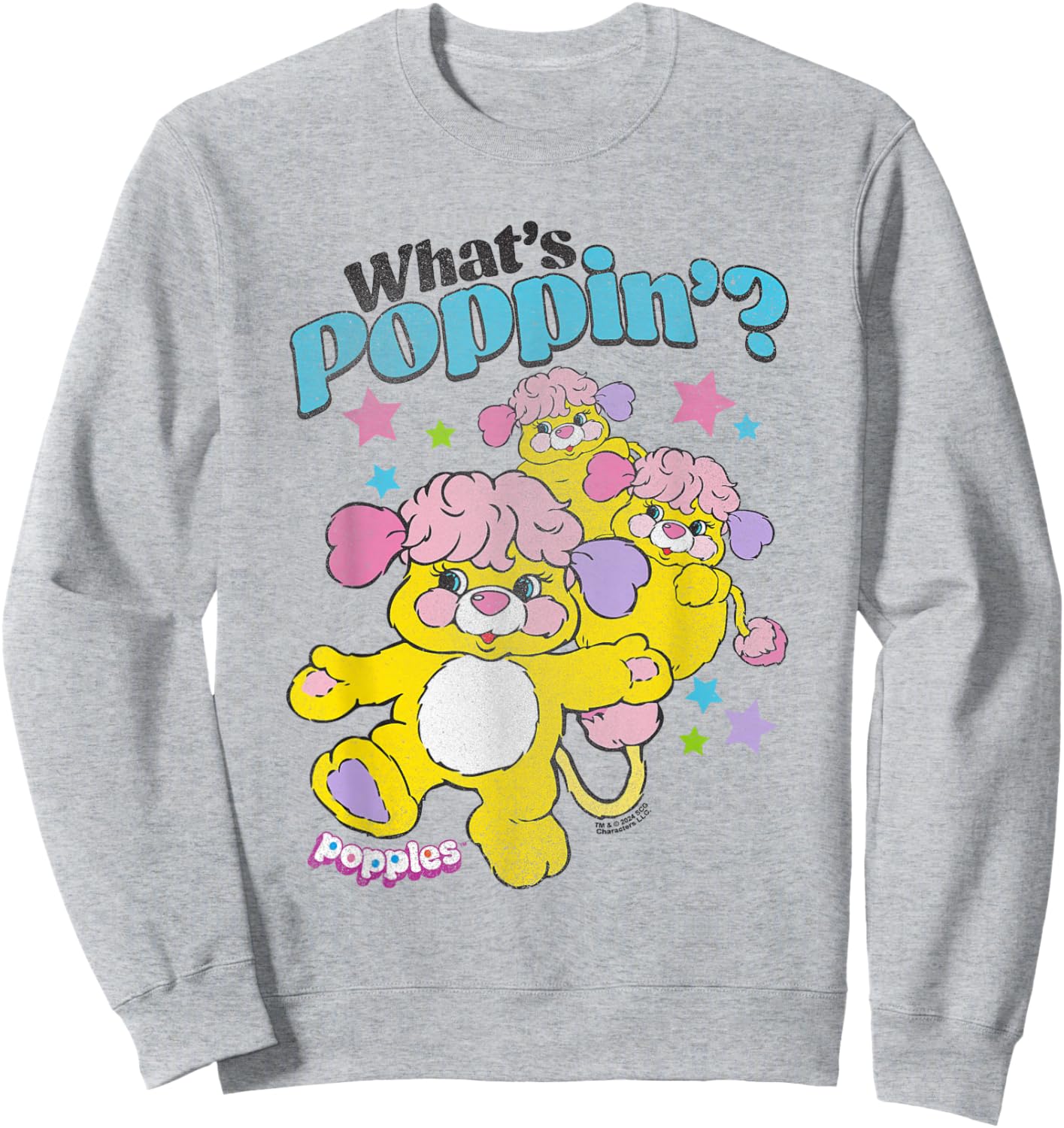 Popples Whats Poppin Sweatshirt - Sweatshirt | Ash
