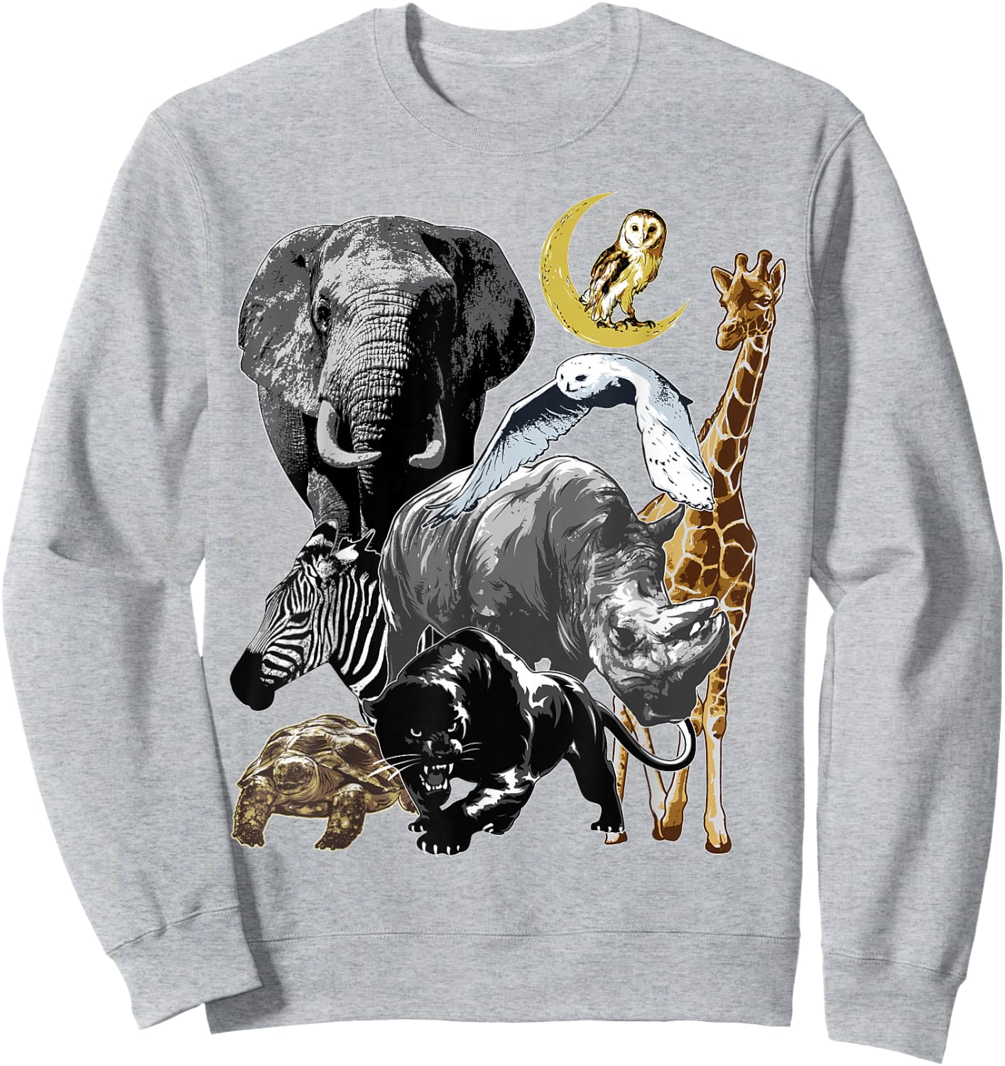 Zookeeper Jungle Animals Theme Safari Zoo Birthday Themed Sweatshirt - Sweatshirt | Ash