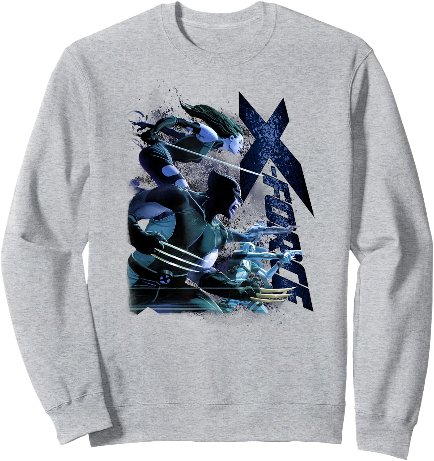 Marvel X-Force Group Shot Advance Sweatshirt - Sweatshirt | Ash