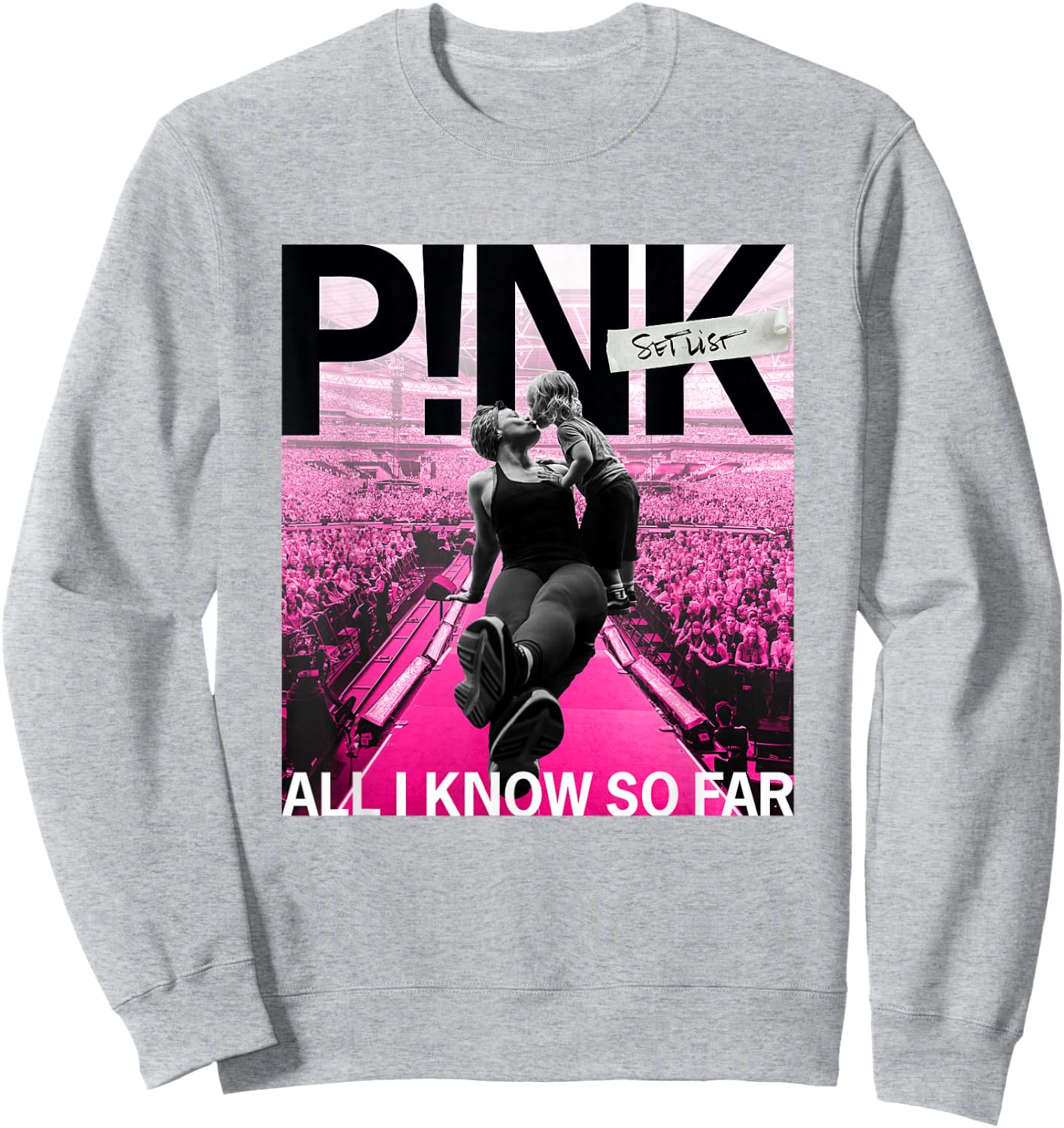 Pink Official All I Know So Far Sweatshirt - Sweatshirt | Ash