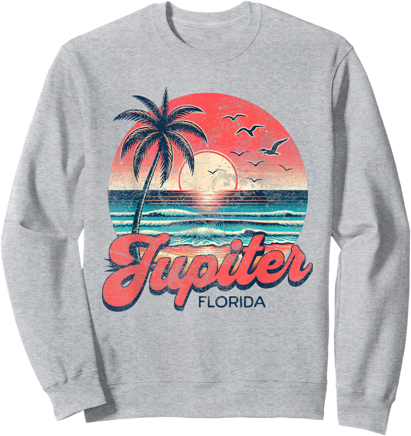 Jupiter Florida Sweatshirt - Sweatshirt | Ash