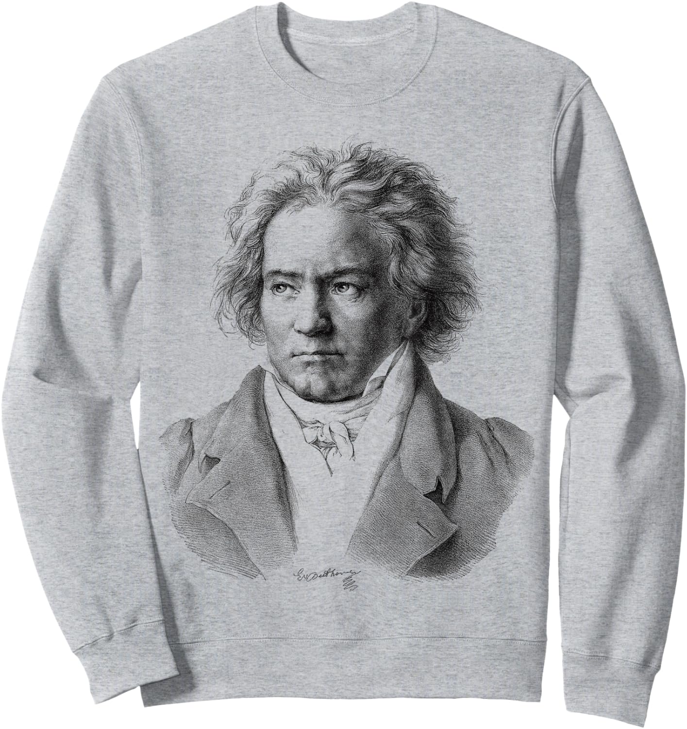 Beethoven Ludwig van Beethoven Sweatshirt - Sweatshirt | Ash