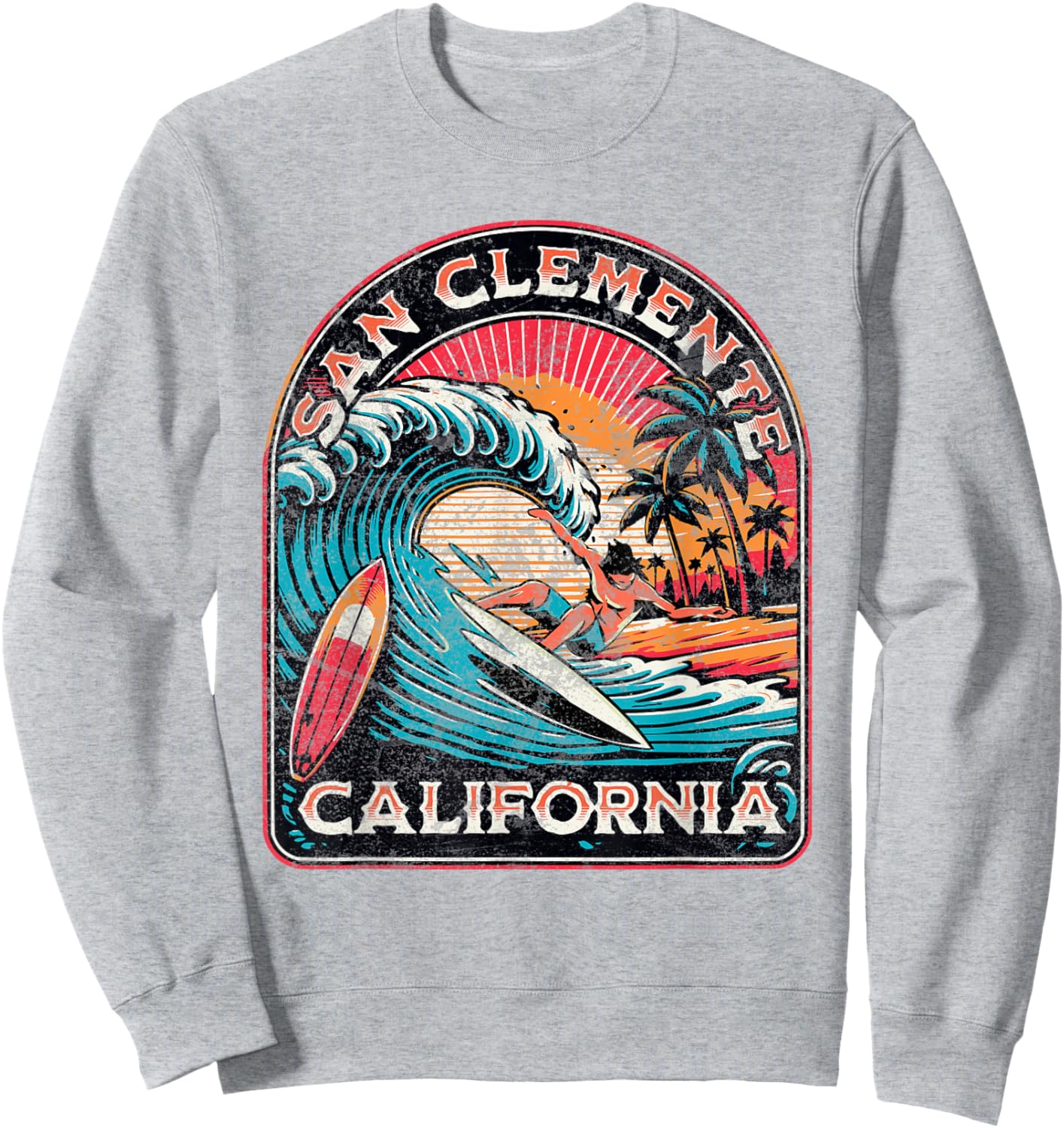 San Clemente Sweatshirt - Sweatshirt | Ash
