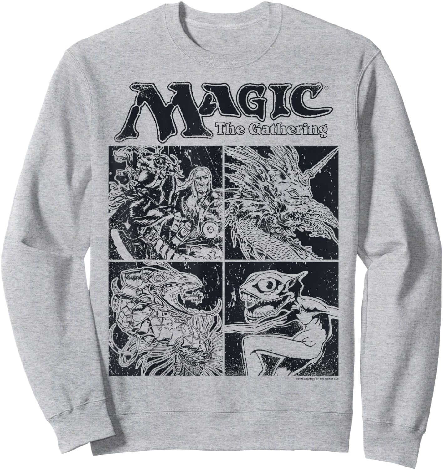 Magic: The Gathering Creature Box Up Sweatshirt - Sweatshirt | Ash