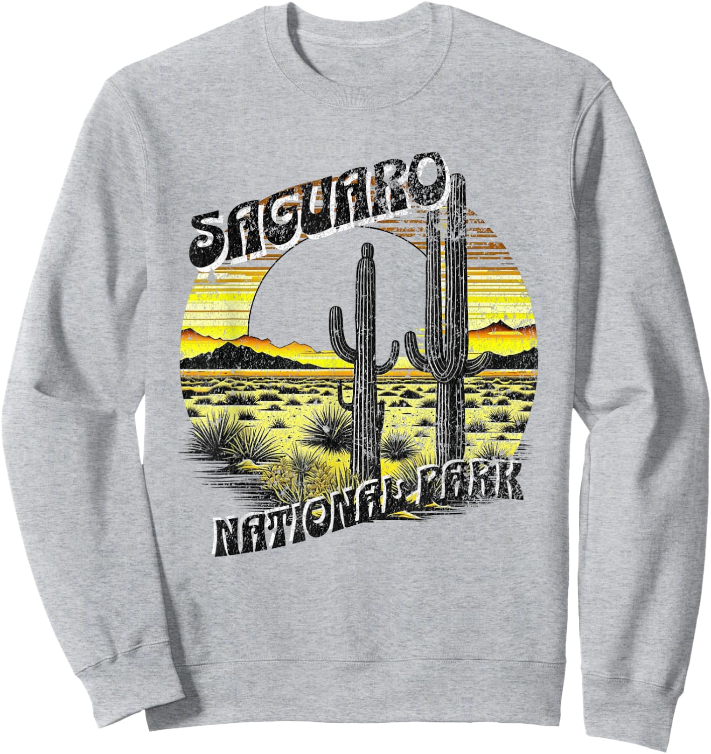 Saguaro National Park Sweatshirt - Sweatshirt | Ash