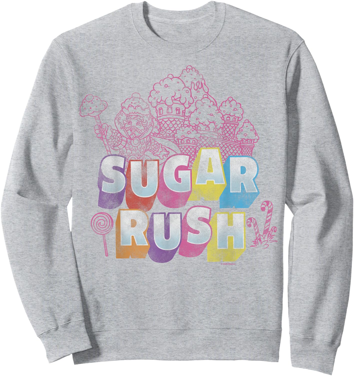 Candy Land Sugar Rush Sweatshirt - Sweatshirt | Ash
