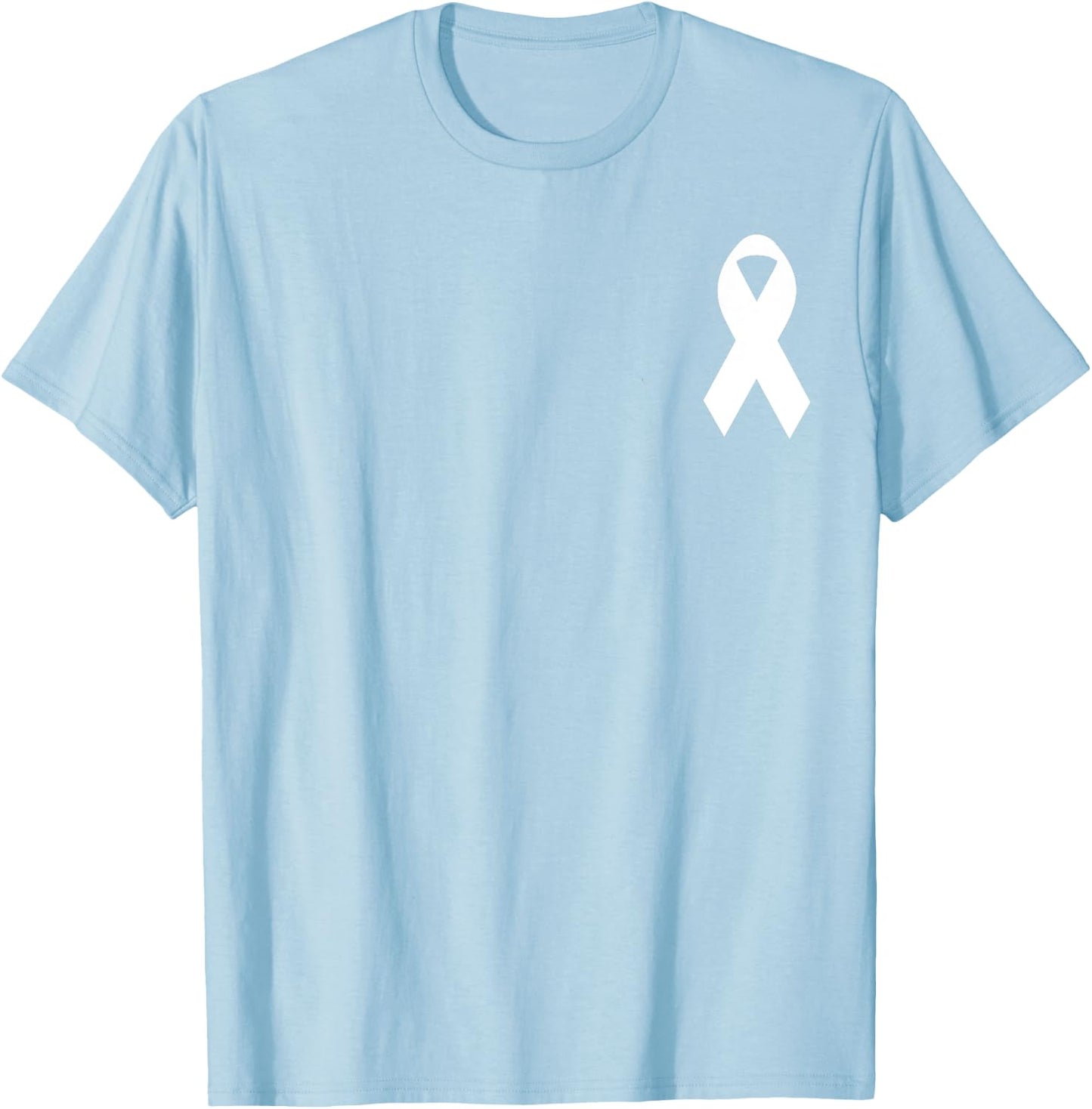 In October We Wear Red Ribbon Week Awareness Women Men T-Shirt - T-Shirt | Light Blue