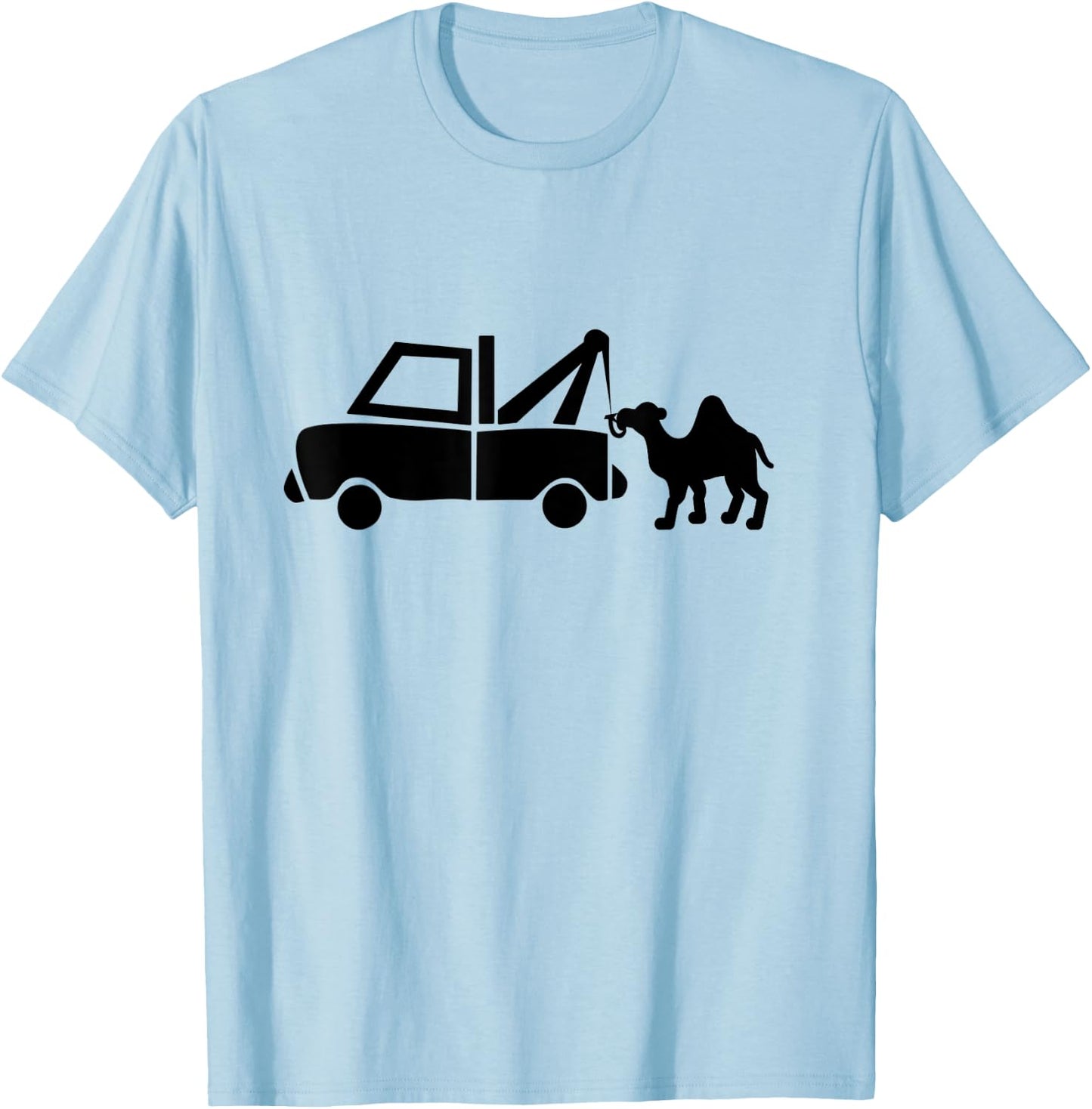 Camel Tow Toe Ironic Sex Adult Graphic Humour T-Shirt - T-Shirt | Light Blue
