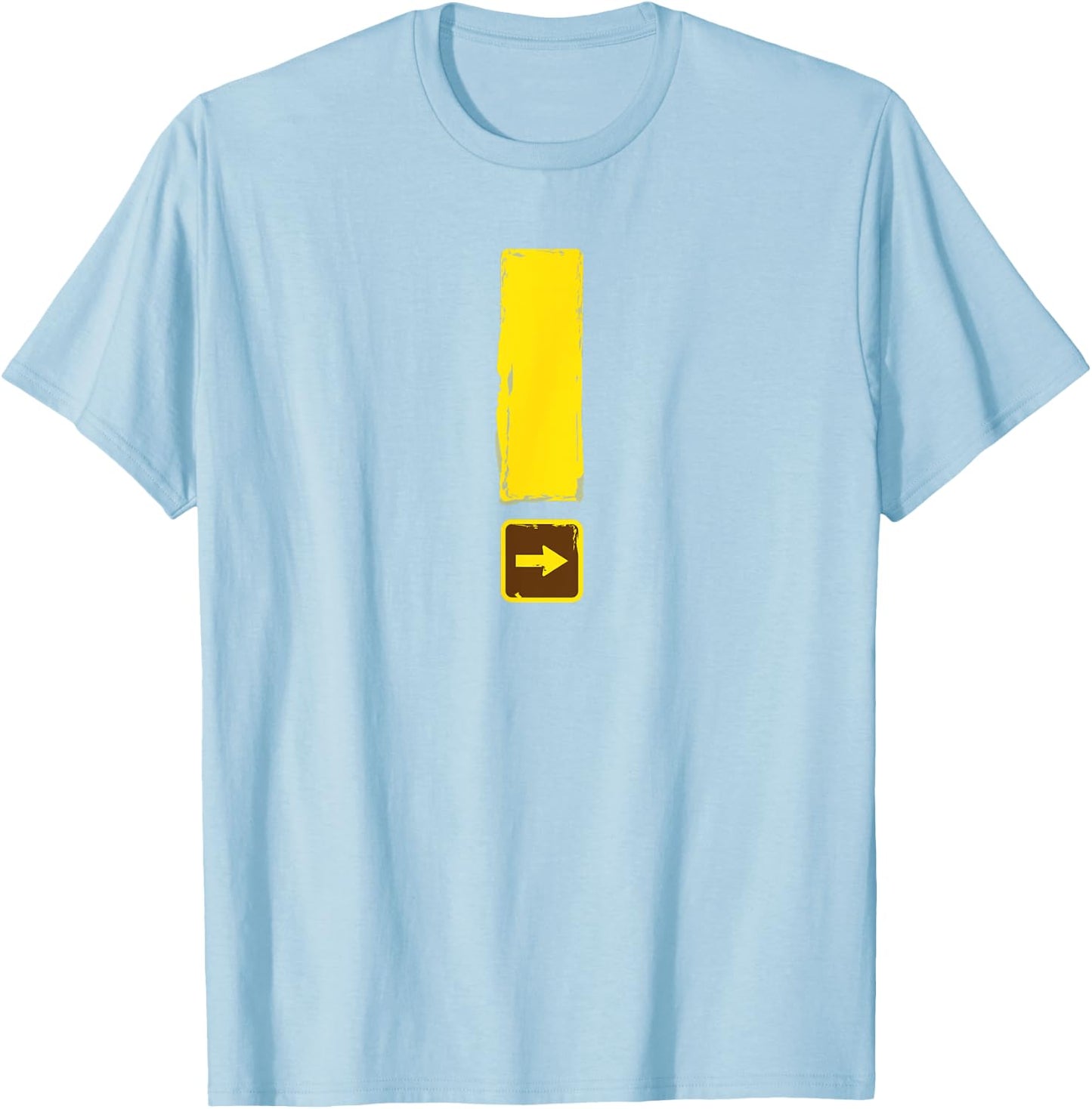 Milton Press Ice Age Trail Hiking T-Shirt - T-Shirt | Light Blue