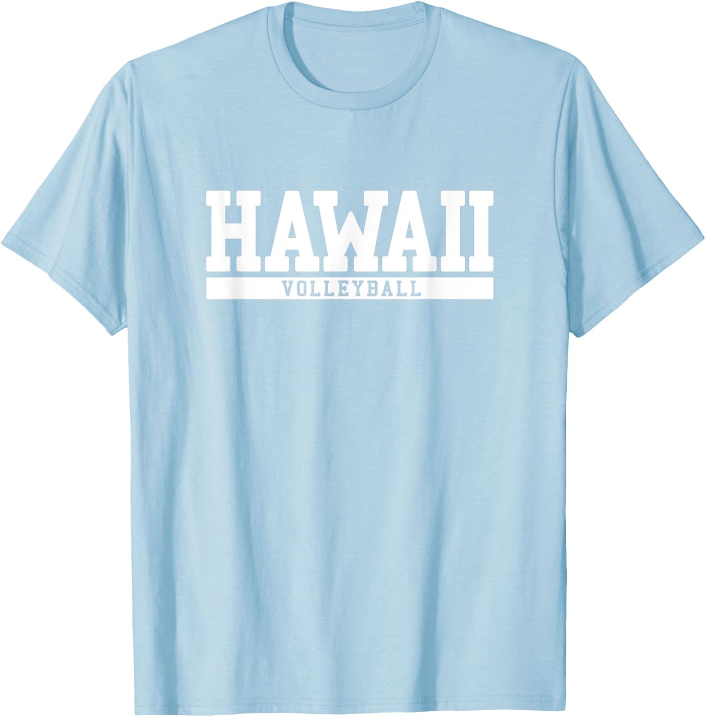 Hawaii Volleyball T-Shirt - T-Shirt | Light Blue