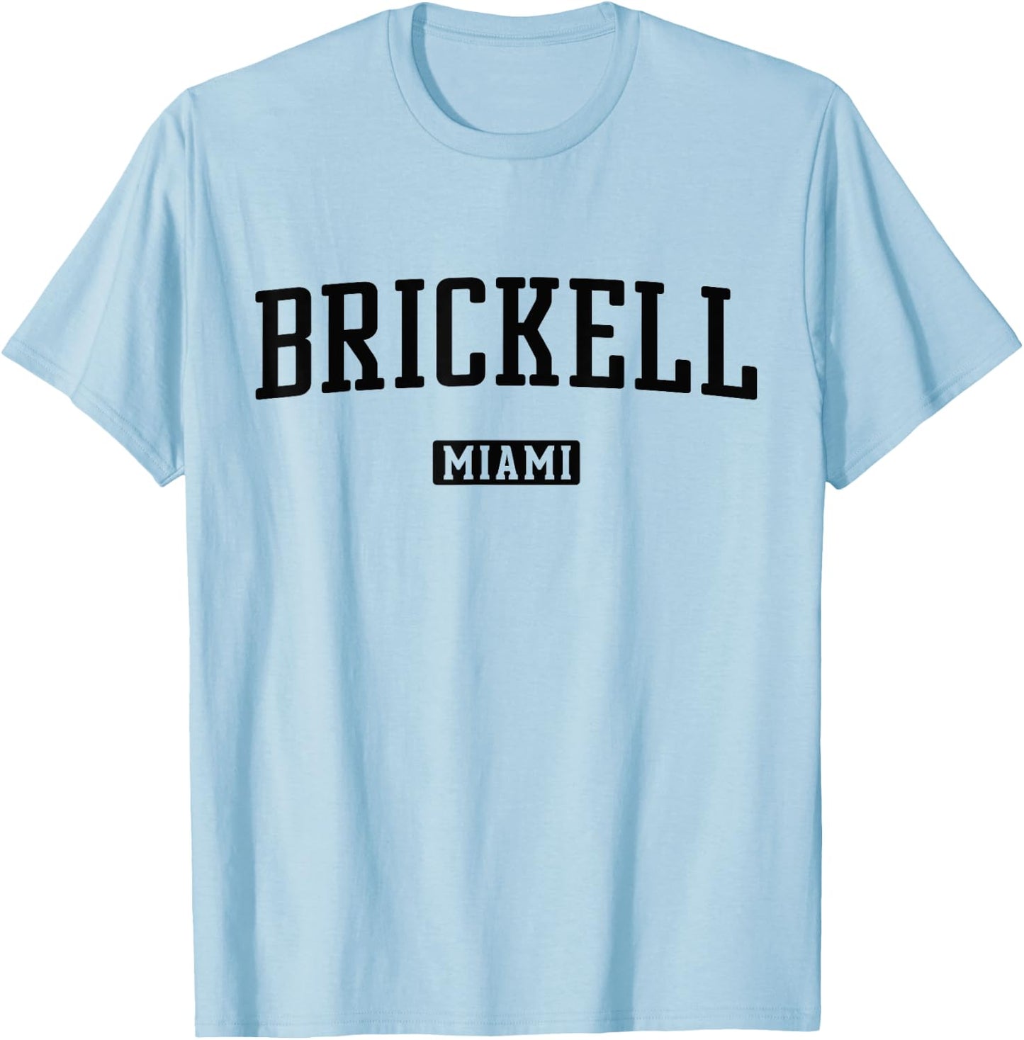 Brickell Miami T-Shirt - T-Shirt | Light Blue