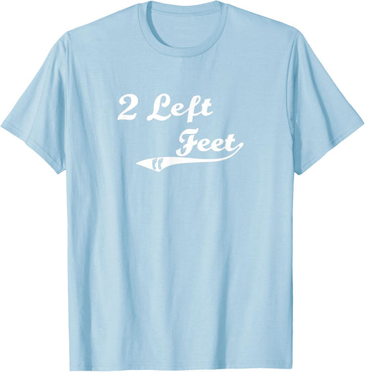 2 Left Feet - Soccer T-Shirt - T-Shirt | Light Blue
