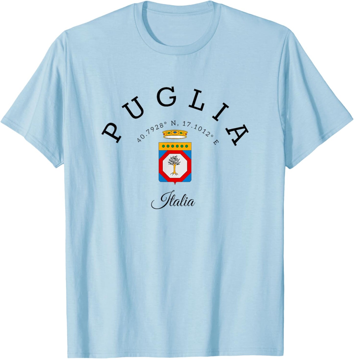 Puglia Italia family vacation to Puglia trip Italy T-Shirt - T-Shirt | Light Blue