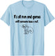 It's all fun and games until someone loses a nut Squirrel T-Shirt - T-Shirt | Light Blue