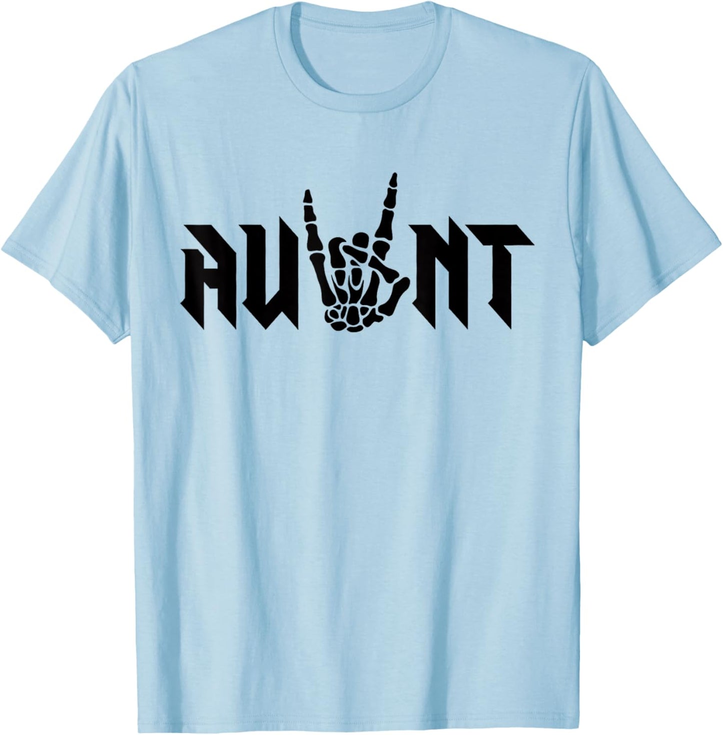 Aunt Of The Bad Two the Bone Birthday 2 Years Old Birthday T-Shirt - T-Shirt | Light Blue