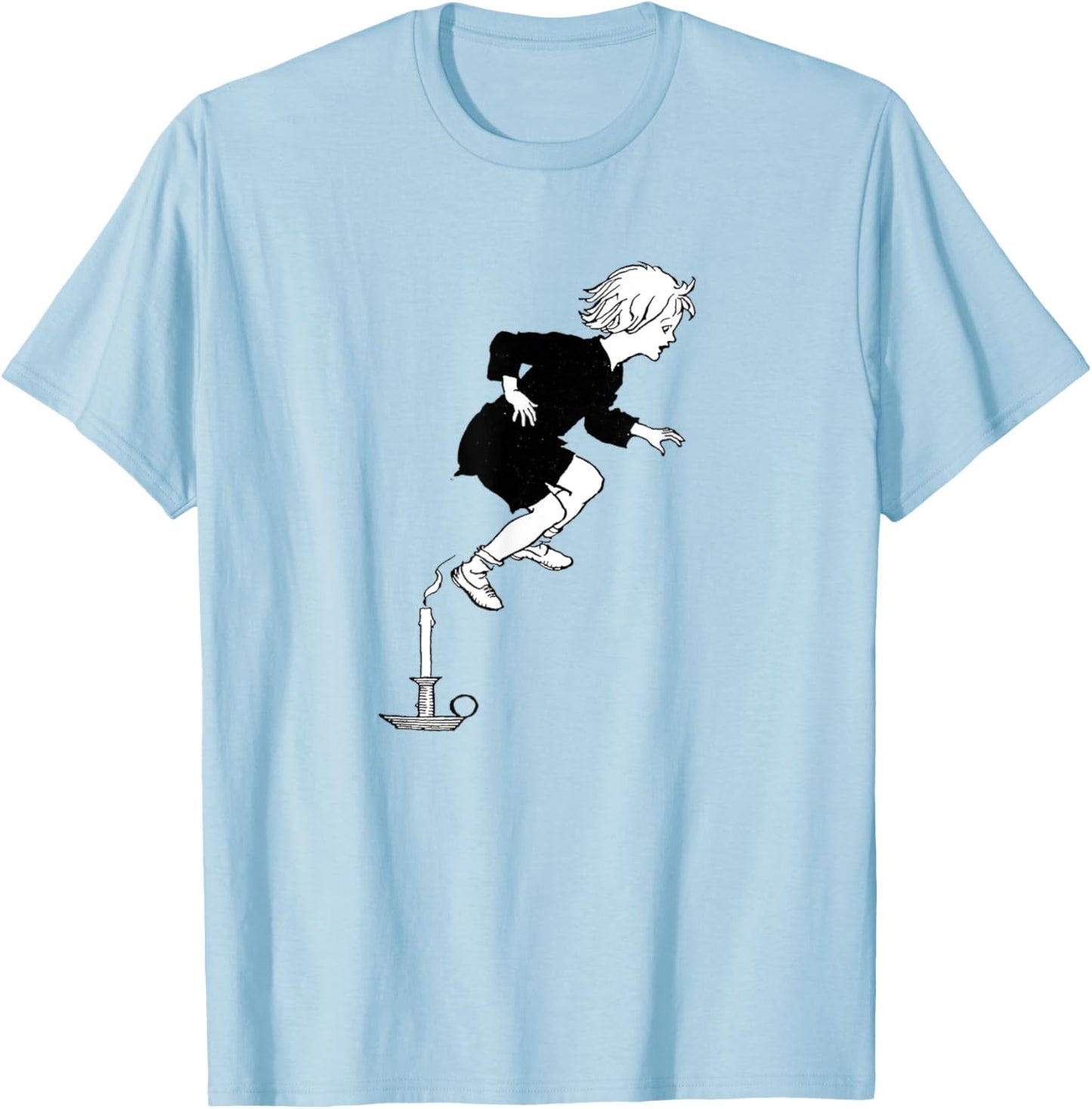 Jack Be Nimble, Jack Be Quick T-Shirt - T-Shirt | Light Blue